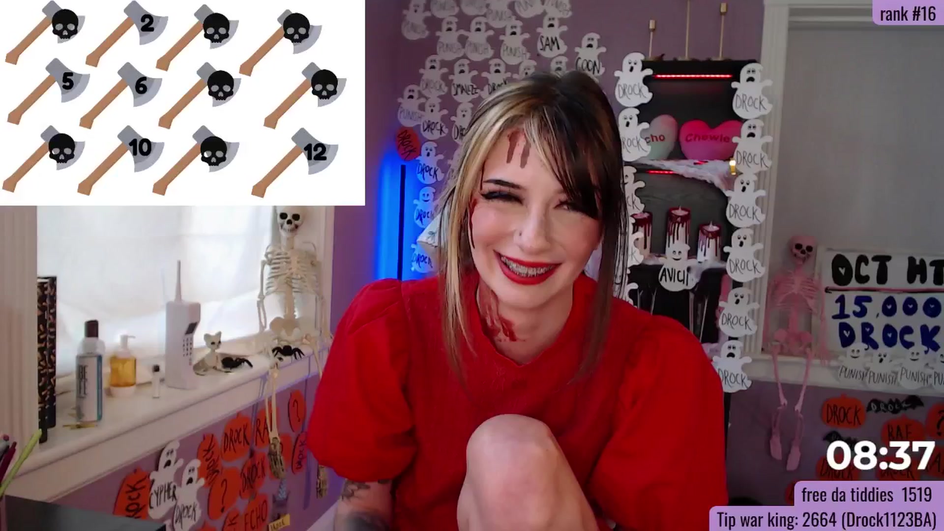 Gallery image thumbnail from DrocksAriel's myfreecams stream on, 10/31/2025, 21:33 image 2 of 20