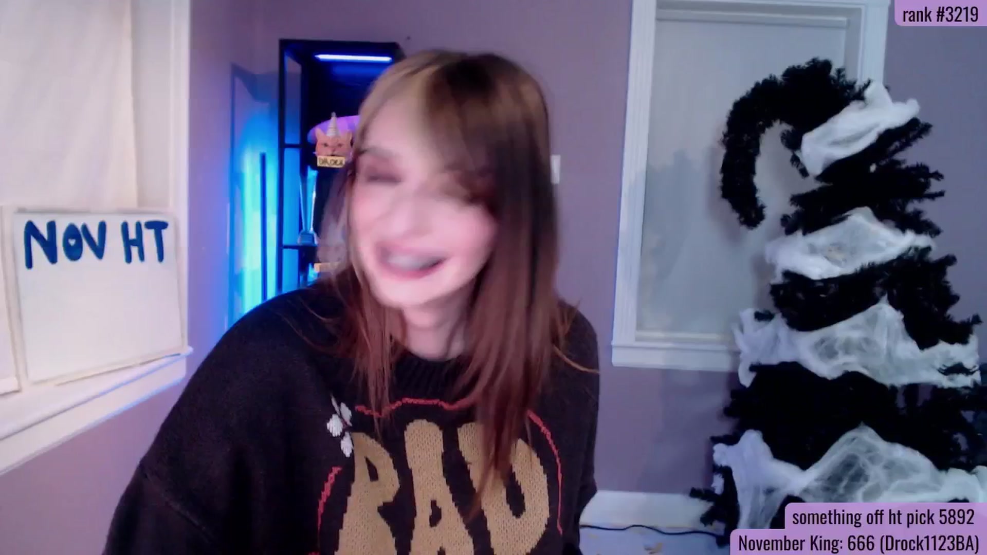 Gallery image thumbnail from DrocksAriel's myfreecams stream on, 11/04/2025, 02:41 image 1 of 20