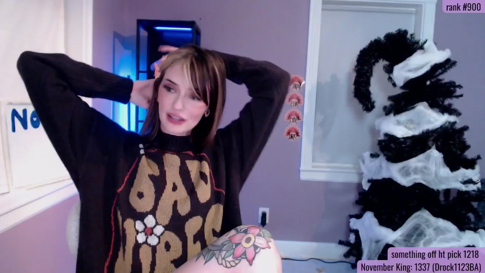 Gallery image thumbnail from DrocksAriel's myfreecams stream on, 11/04/2025, 02:41 image 8 of 20