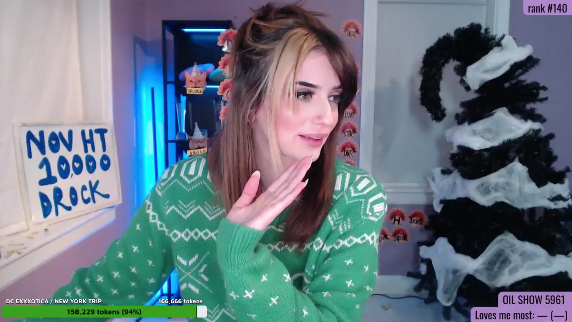 Gallery image thumbnail from DrocksAriel's myfreecams stream on, 11/12/2025, 05:09 image 1 of 20
