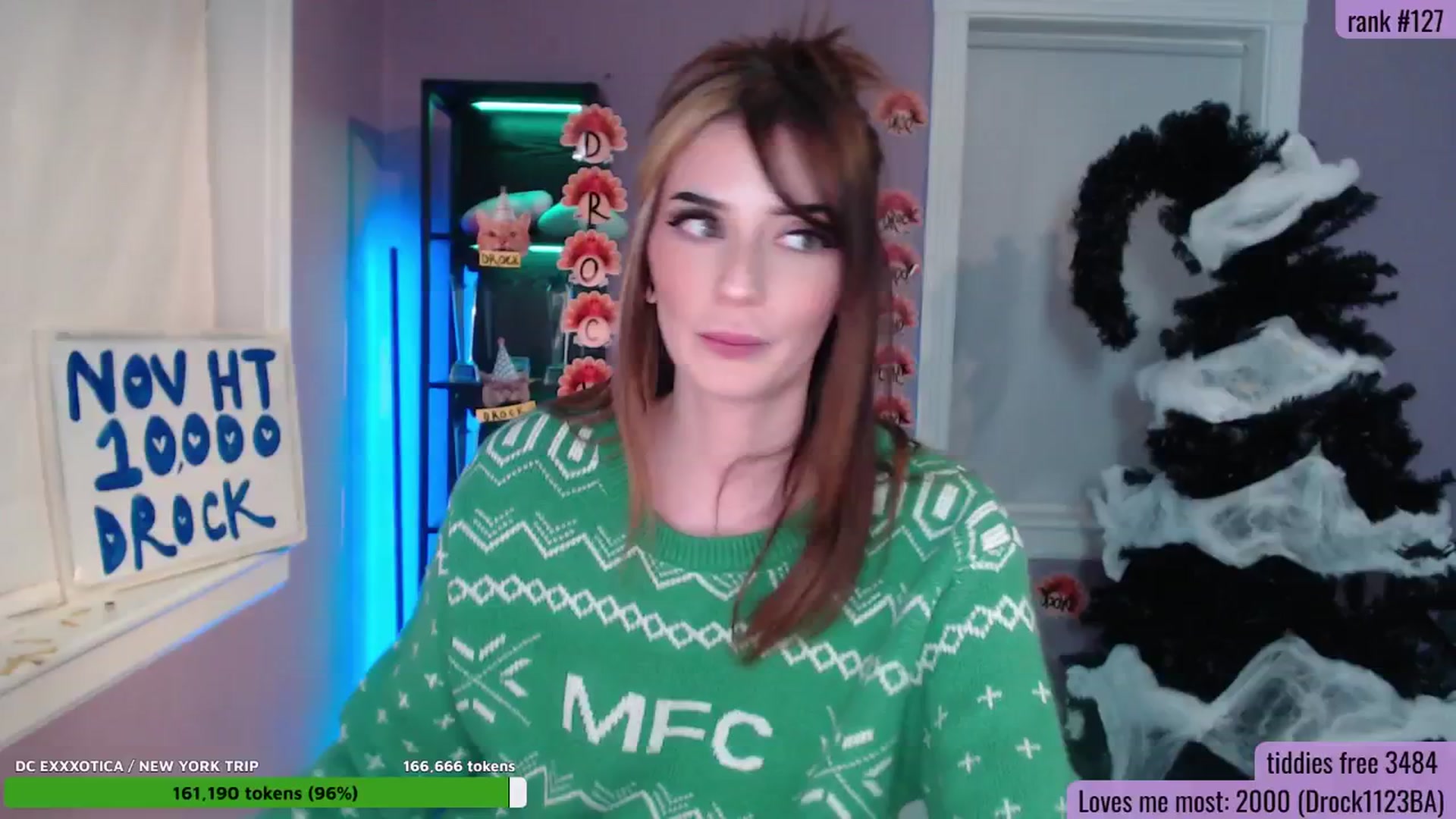Gallery image thumbnail from DrocksAriel's myfreecams stream on, 11/12/2025, 05:09 image 5 of 20