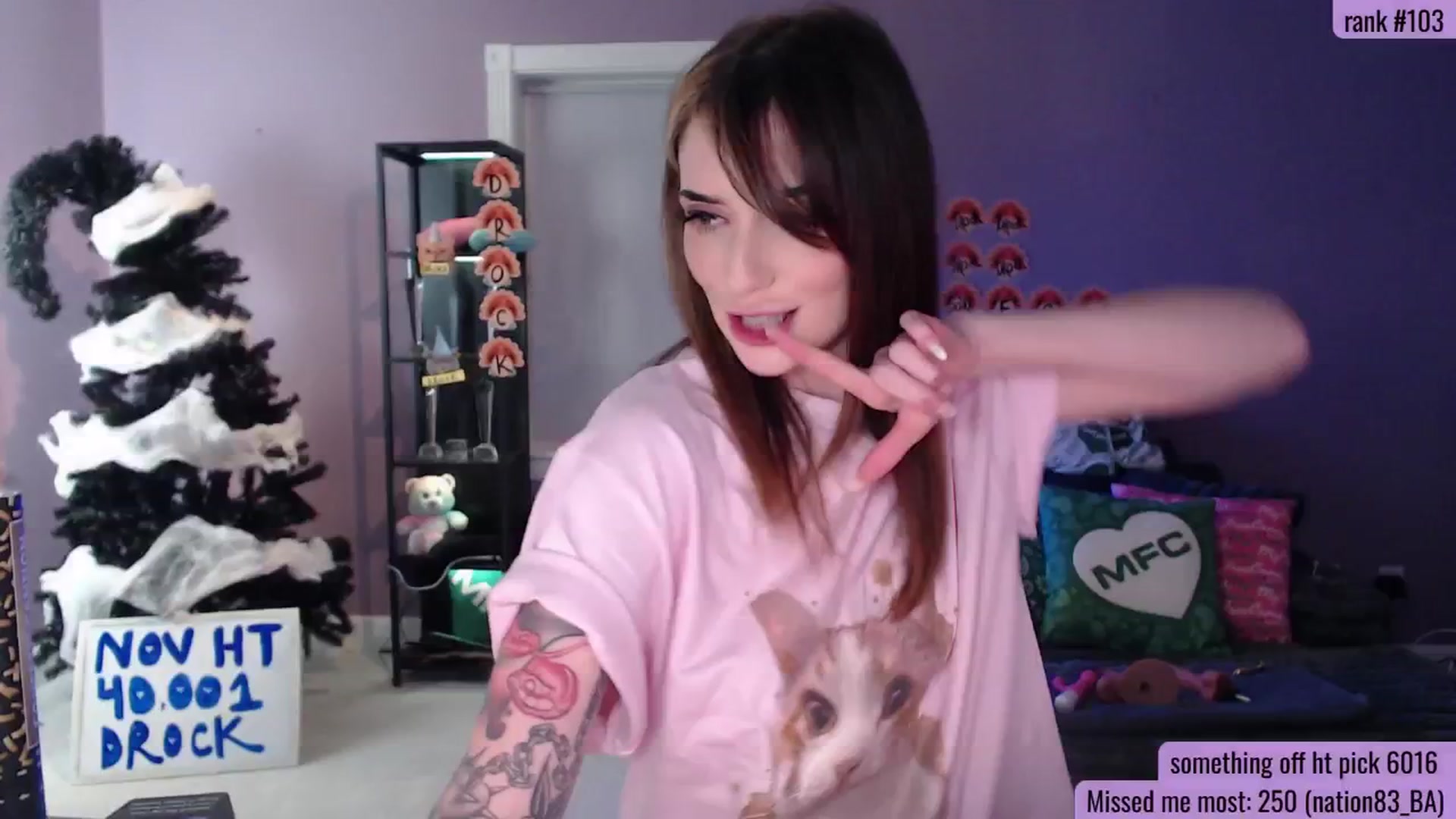 Gallery image thumbnail from DrocksAriel's myfreecams stream on, 11/21/2025, 04:19 image 2 of 20