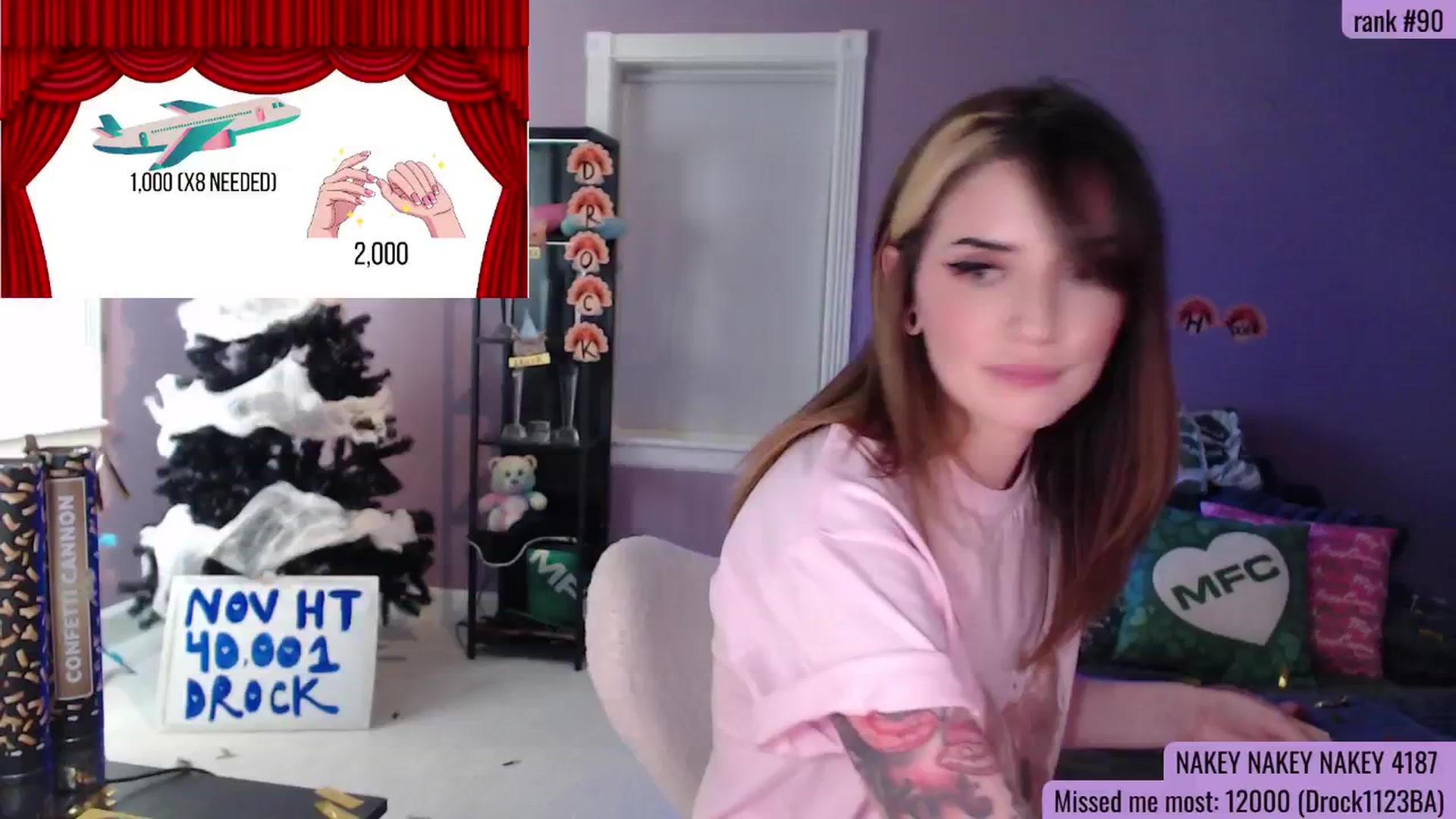 Gallery image thumbnail from DrocksAriel's myfreecams stream on, 11/21/2025, 04:19 image 11 of 20