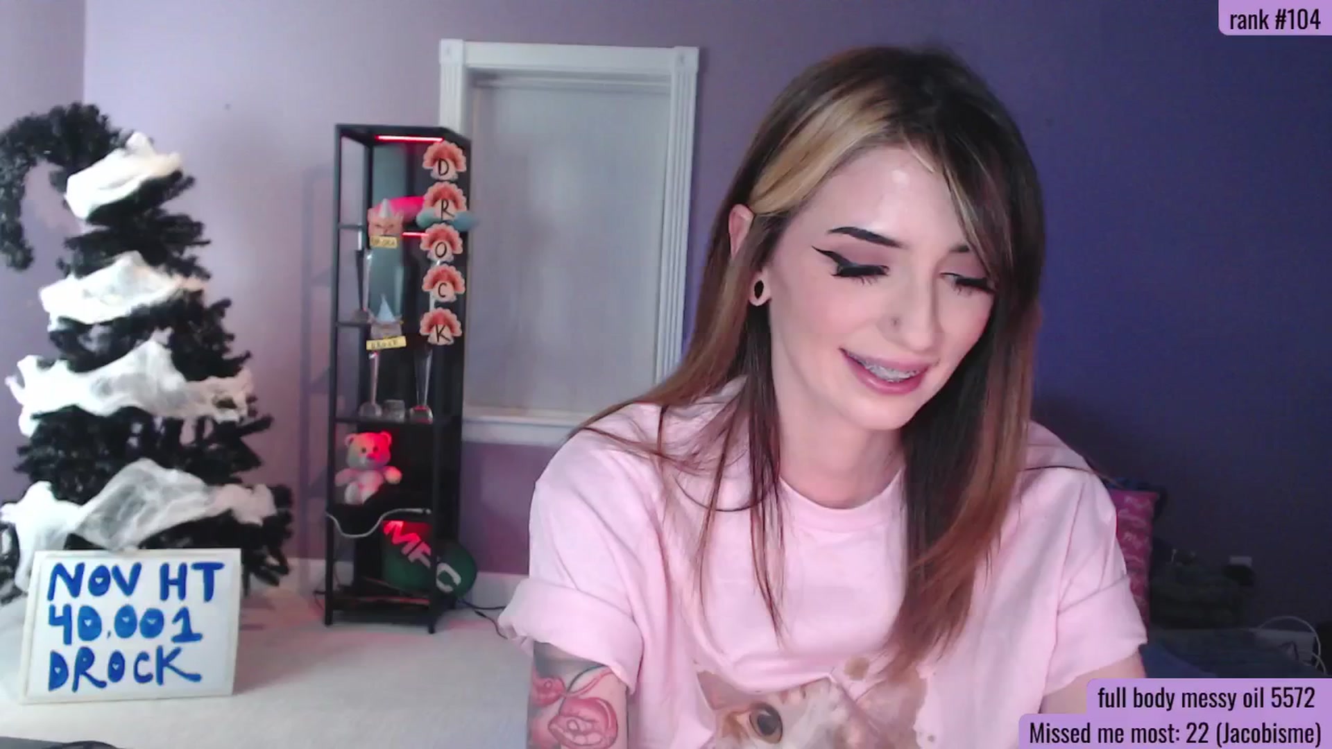 Gallery image thumbnail from DrocksAriel's myfreecams stream on, 11/21/2025, 04:19 image 1 of 20
