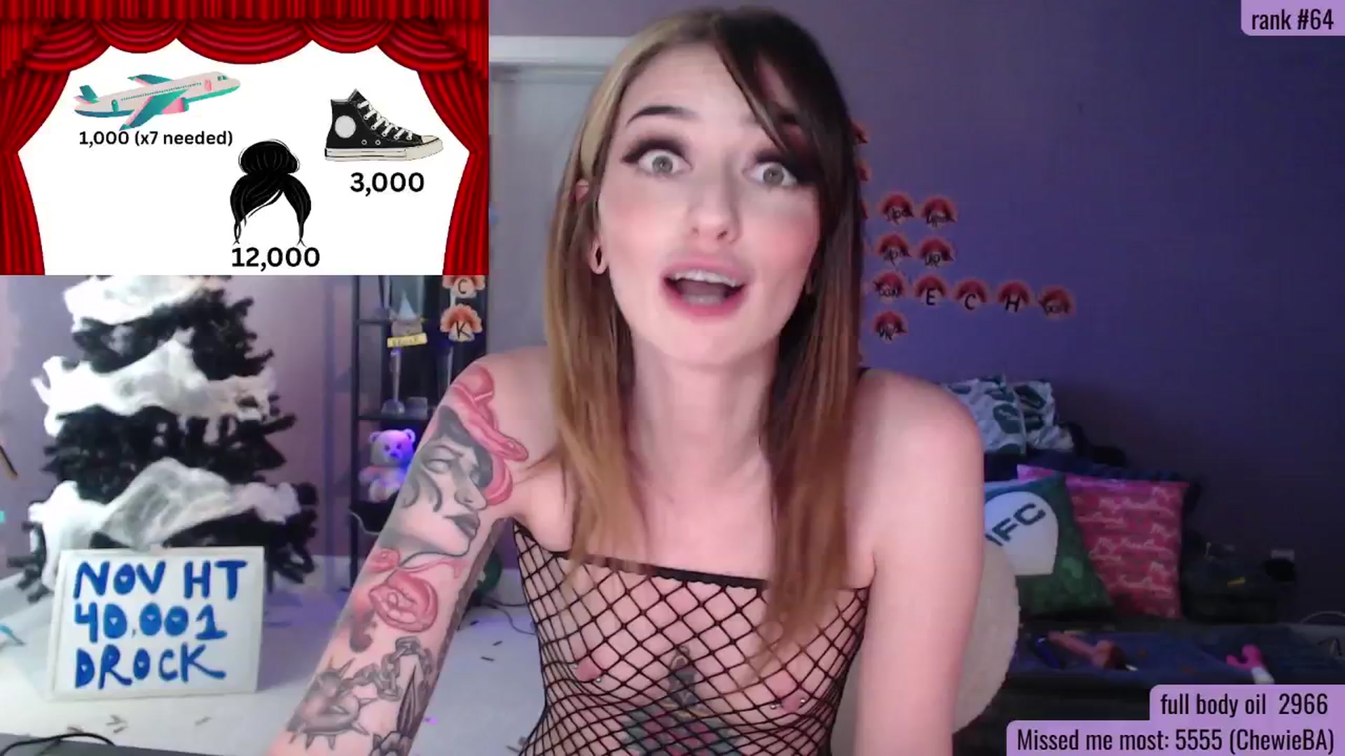 Gallery image thumbnail from DrocksAriel's myfreecams stream on, 11/22/2025, 04:42 image 14 of 20