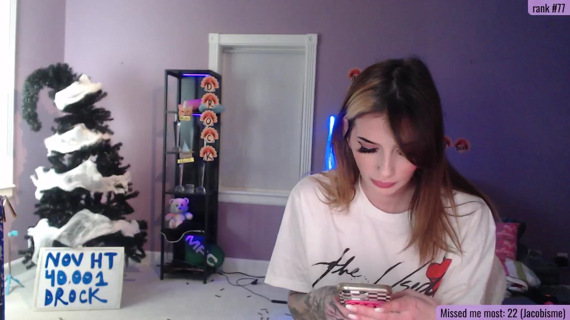 Gallery image thumbnail from DrocksAriel's myfreecams stream on, 11/22/2025, 04:42 image 1 of 20