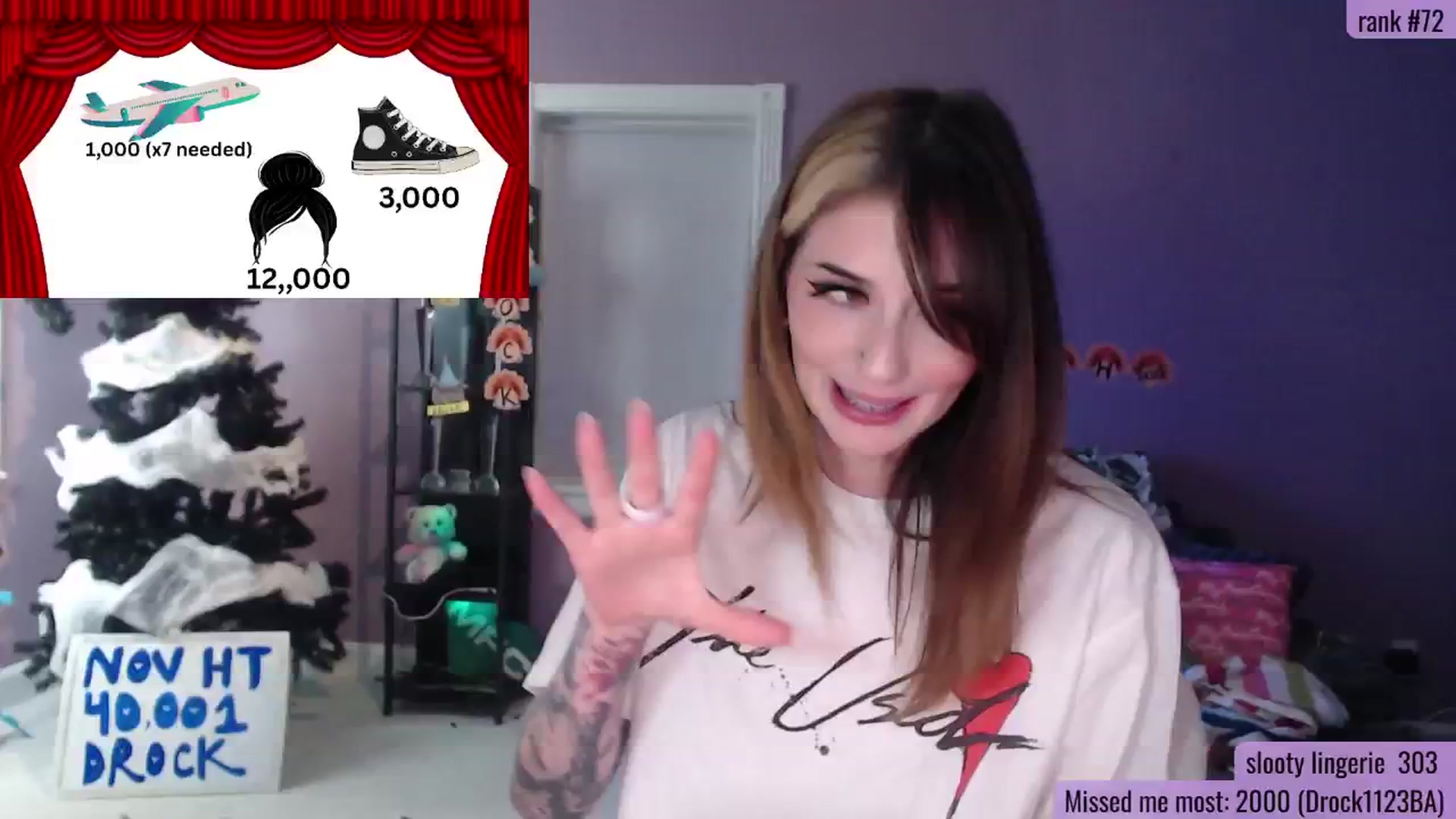 Gallery image thumbnail from DrocksAriel's myfreecams stream on, 11/22/2025, 04:42 image 6 of 20