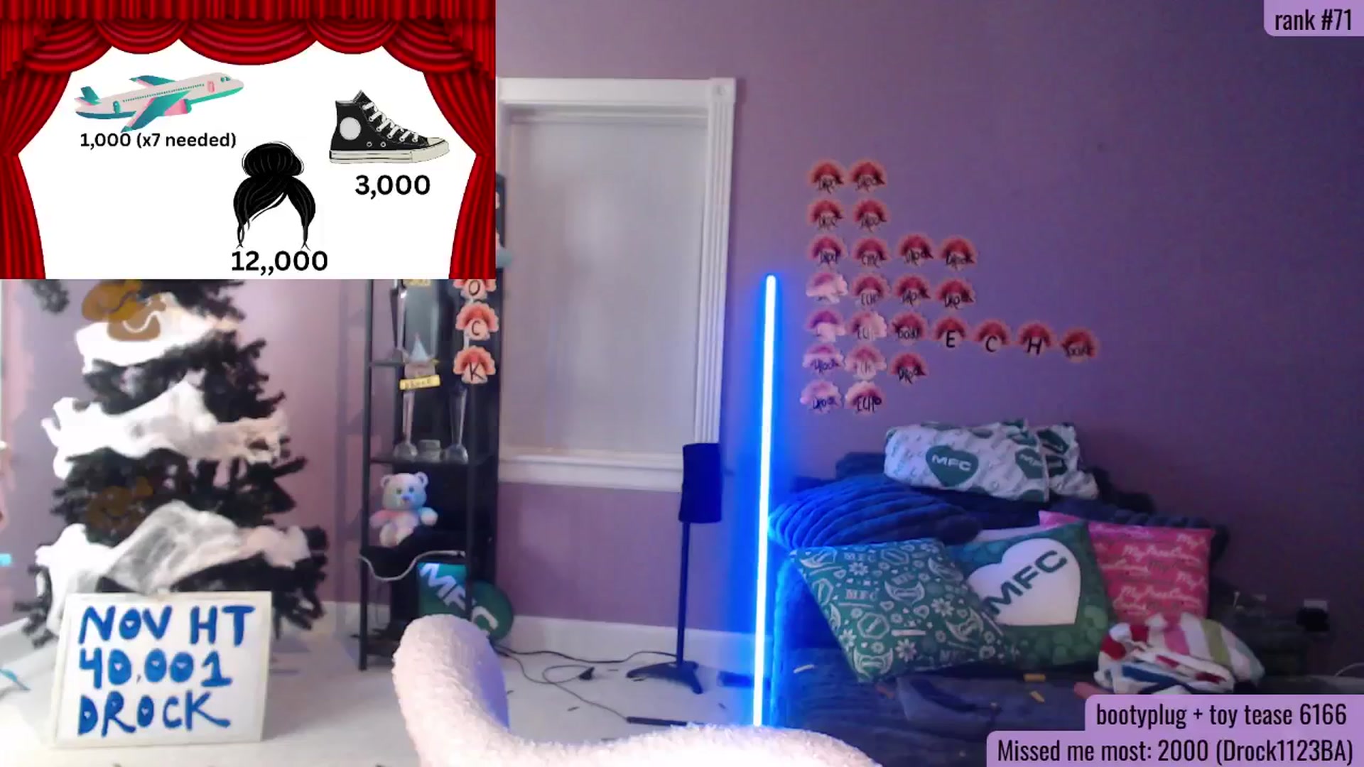 Gallery image thumbnail from DrocksAriel's myfreecams stream on, 11/22/2025, 04:42 image 7 of 20