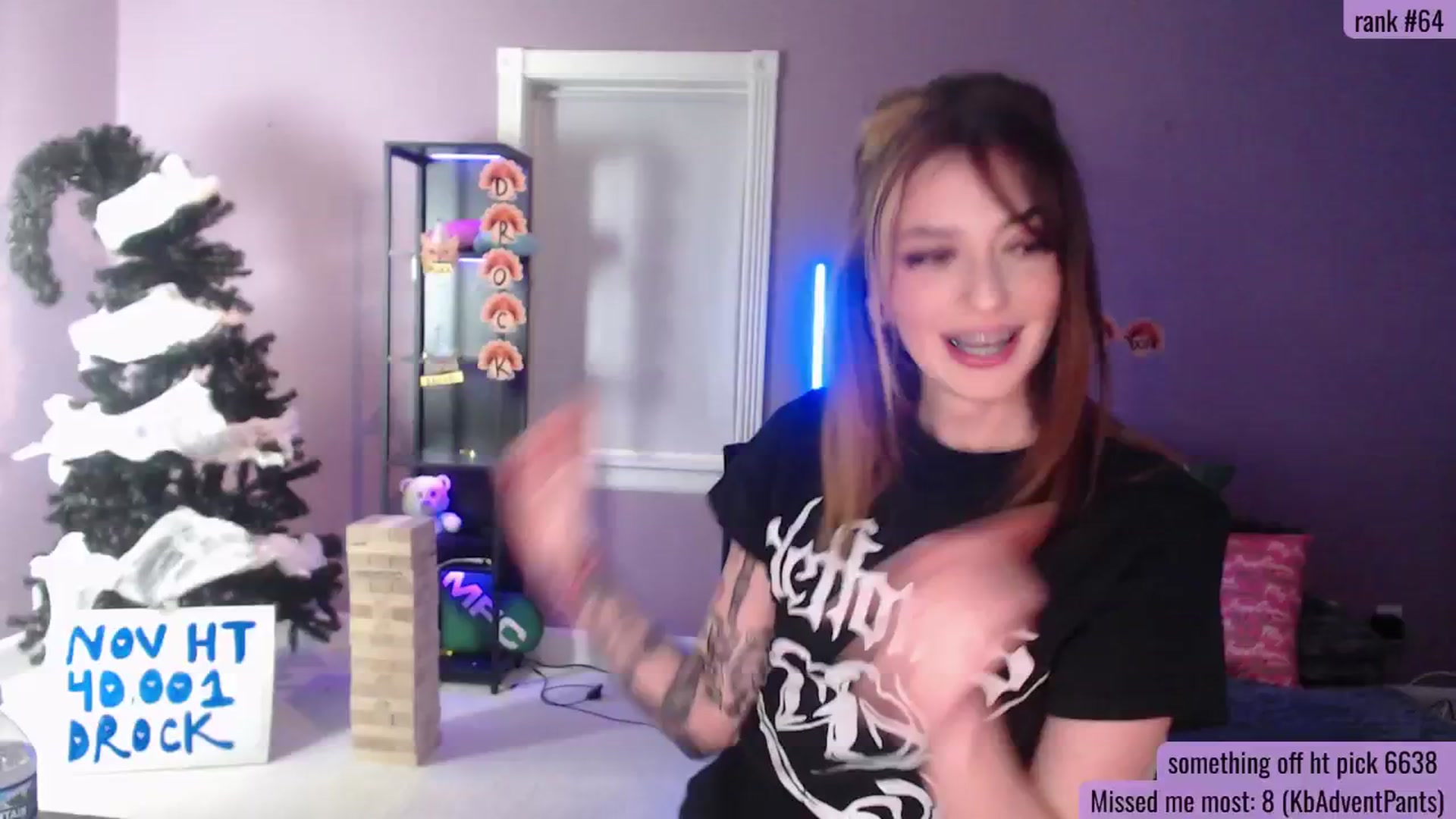 Gallery image thumbnail from DrocksAriel's myfreecams stream on, 11/25/2025, 09:11 image 9 of 20