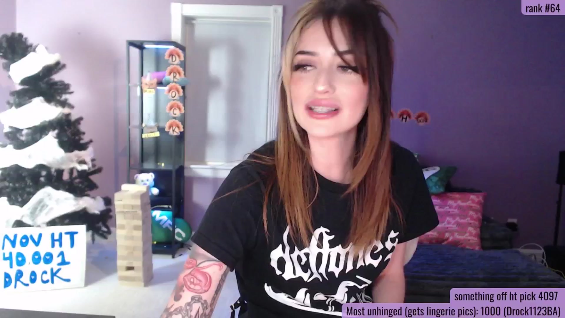 Gallery image thumbnail from DrocksAriel's myfreecams stream on, 11/25/2025, 08:21 image 2 of 20