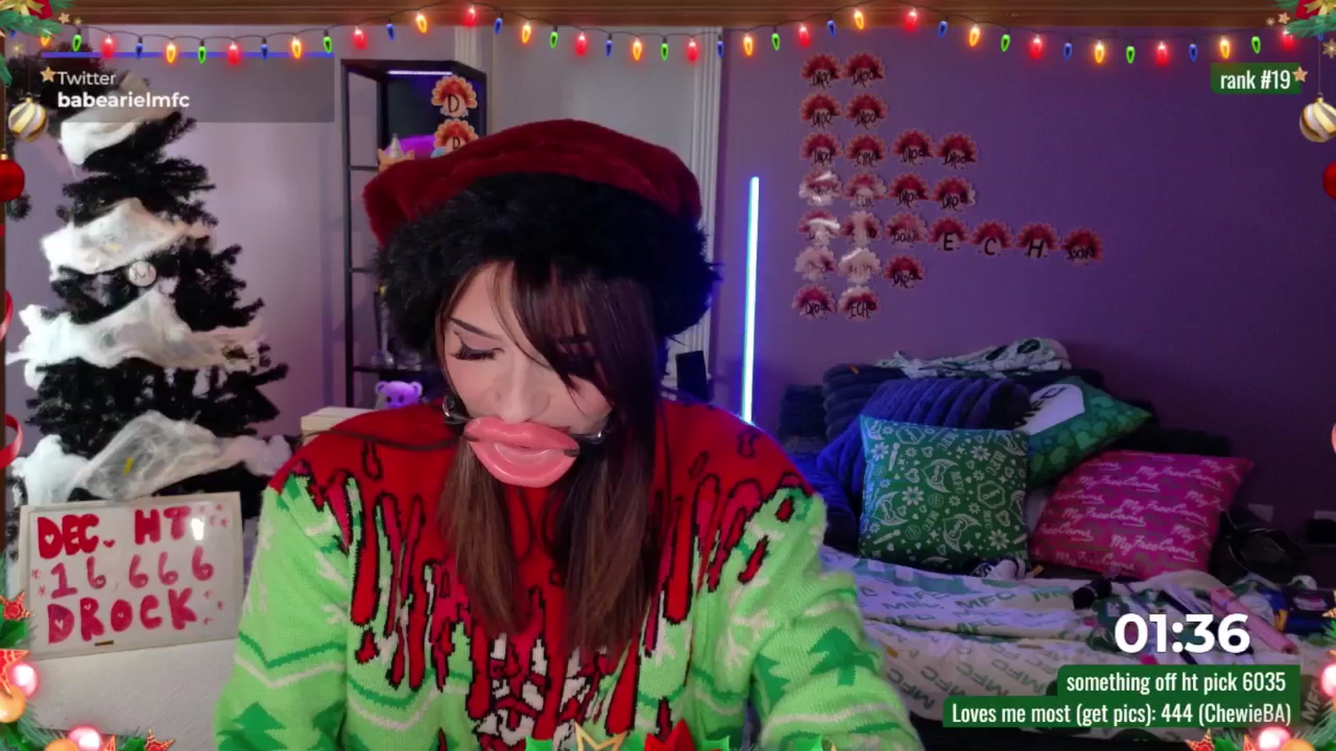 Gallery image thumbnail from DrocksAriel's myfreecams stream on, 12/13/2025, 02:25 image 5 of 20