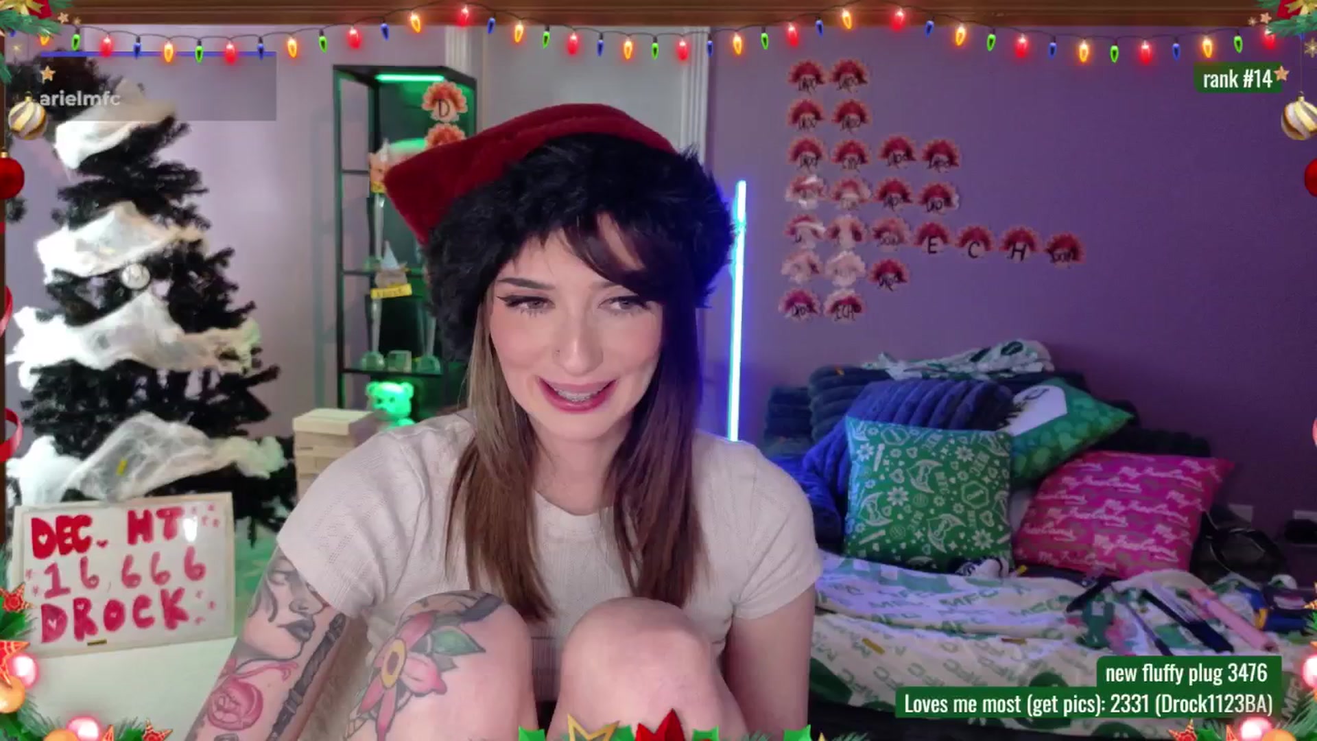 Gallery image thumbnail from DrocksAriel's myfreecams stream on, 12/13/2025, 05:06 image 16 of 20