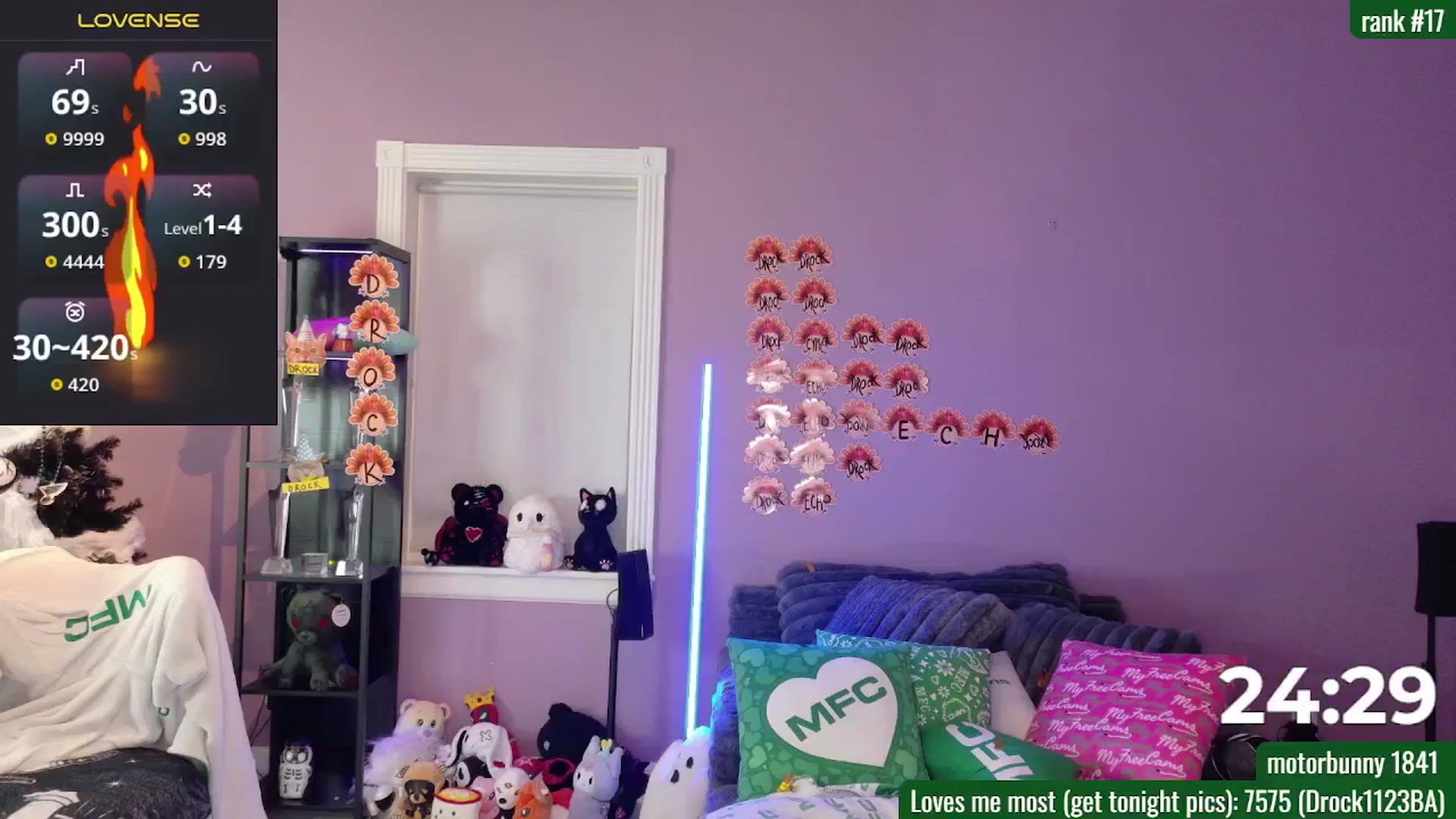 Gallery image thumbnail from DrocksAriel's myfreecams stream on, 12/17/2025, 05:37 image 11 of 20