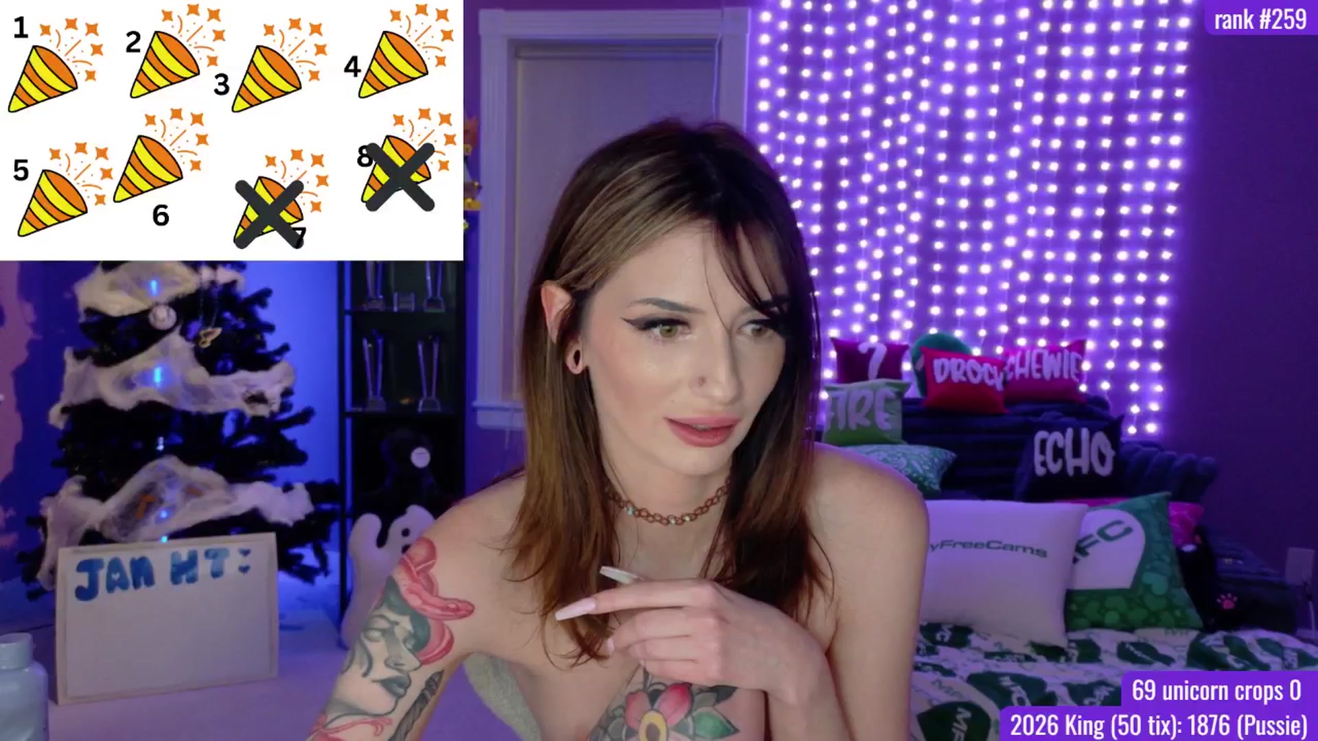 Gallery image thumbnail from DrocksAriel's myfreecams stream on, 01/04/2026, 05:14 image 19 of 20