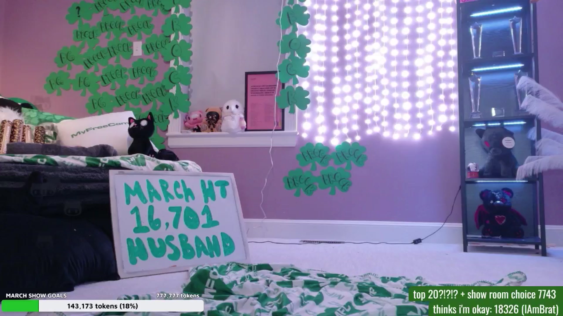 Gallery image thumbnail from DrocksAriel's myfreecams stream on, 03/12/2026, 01:04 image 5 of 20