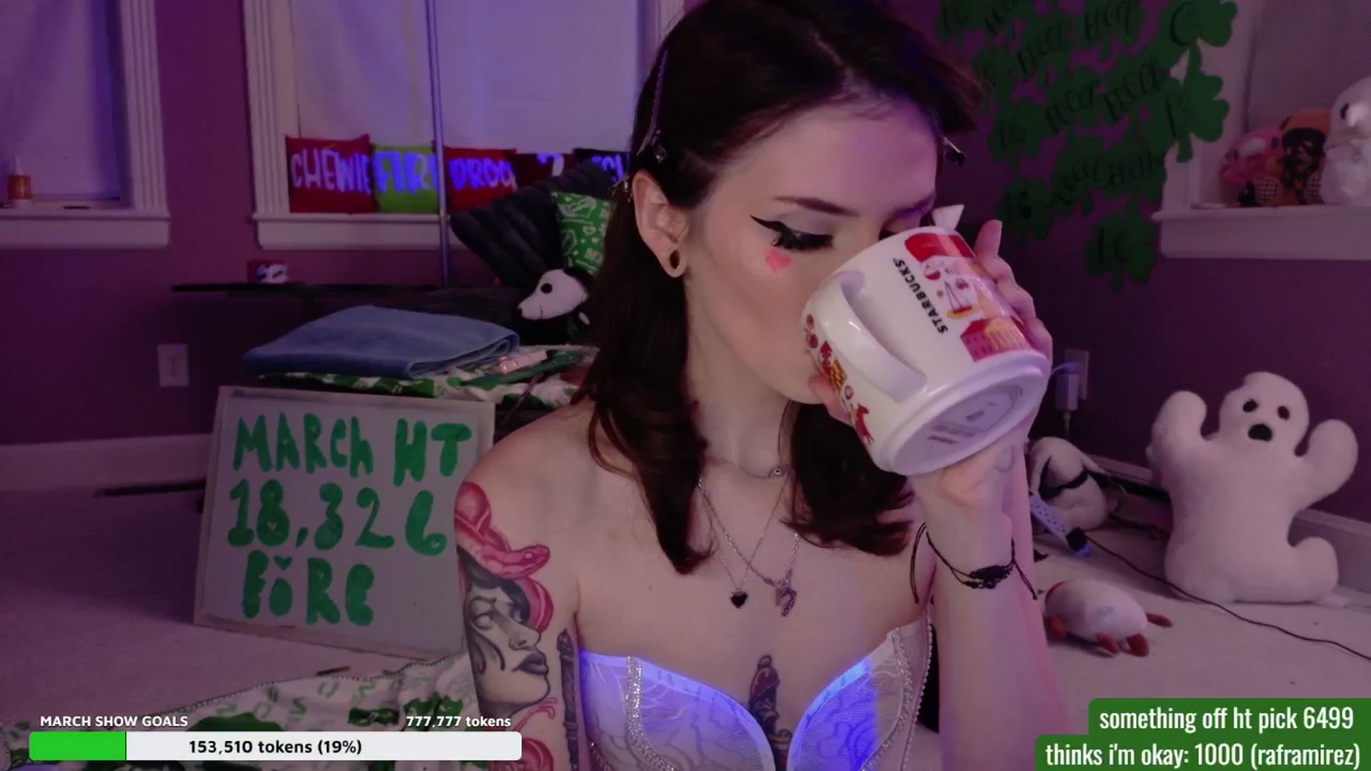 Gallery image thumbnail from DrocksAriel's myfreecams stream on, 03/14/2026, 01:07 image 16 of 20