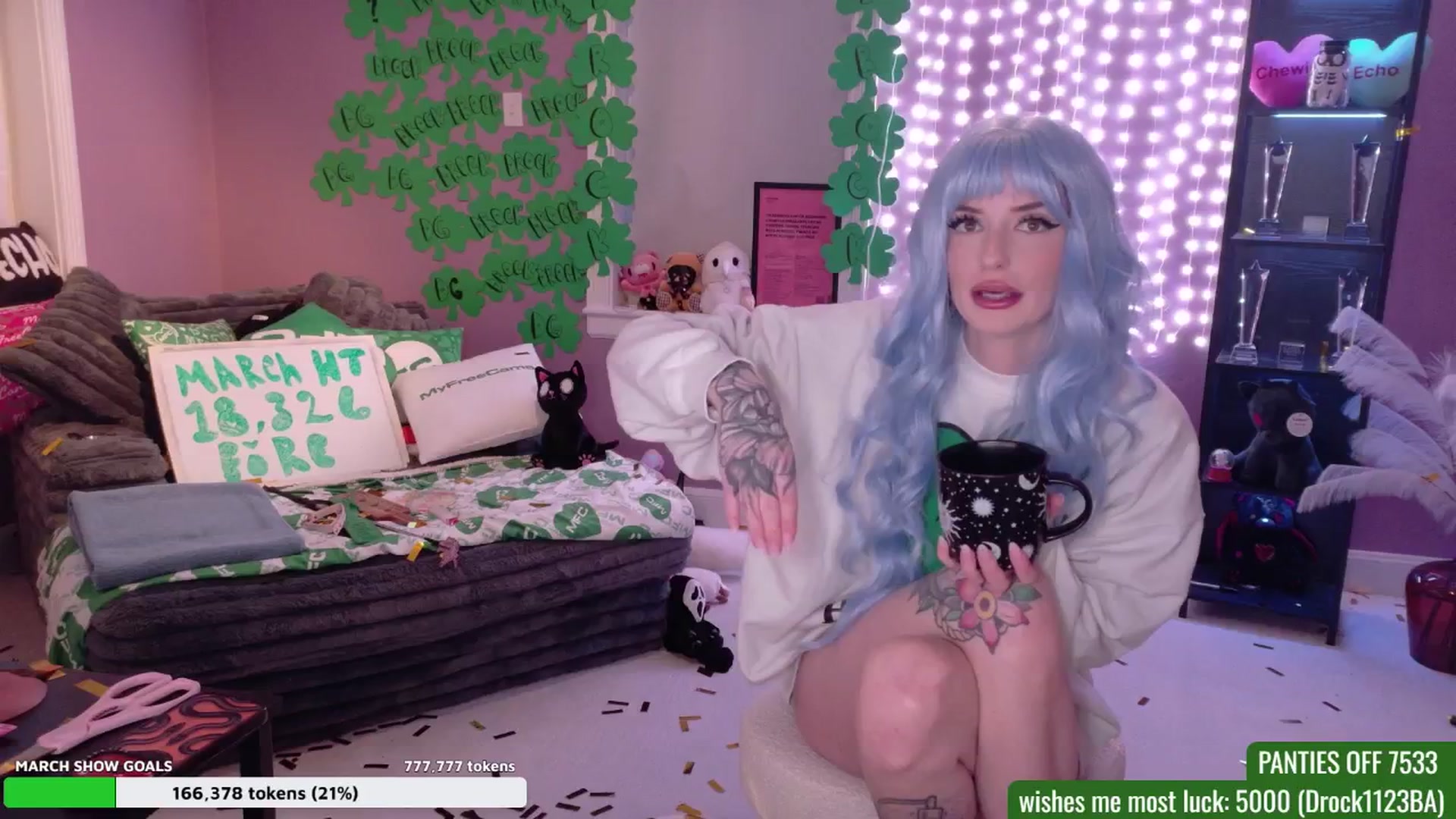 Gallery image thumbnail from DrocksAriel's myfreecams stream on, 03/18/2026, 24:15 image 19 of 20