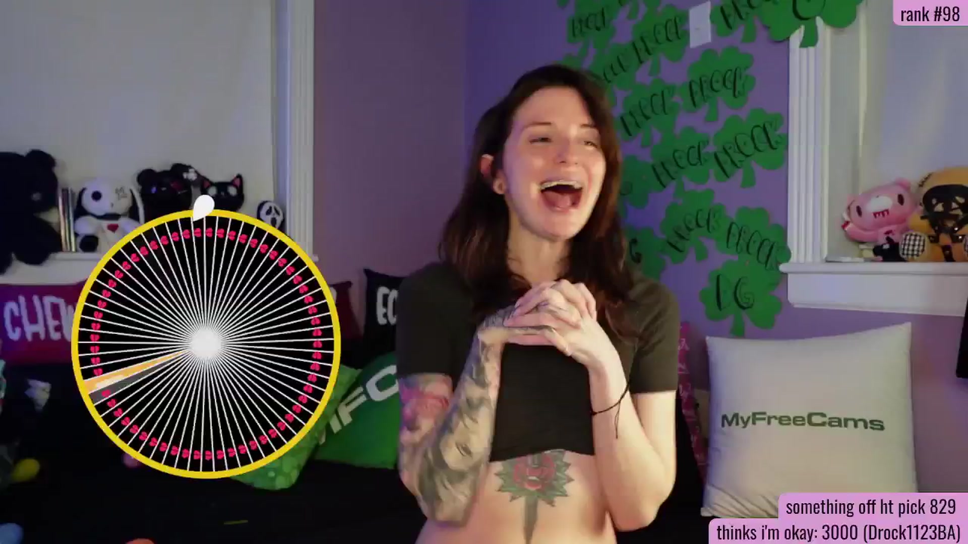 Gallery image thumbnail from DrocksAriel's myfreecams stream on, 04/09/2026, 01:29 image 9 of 20