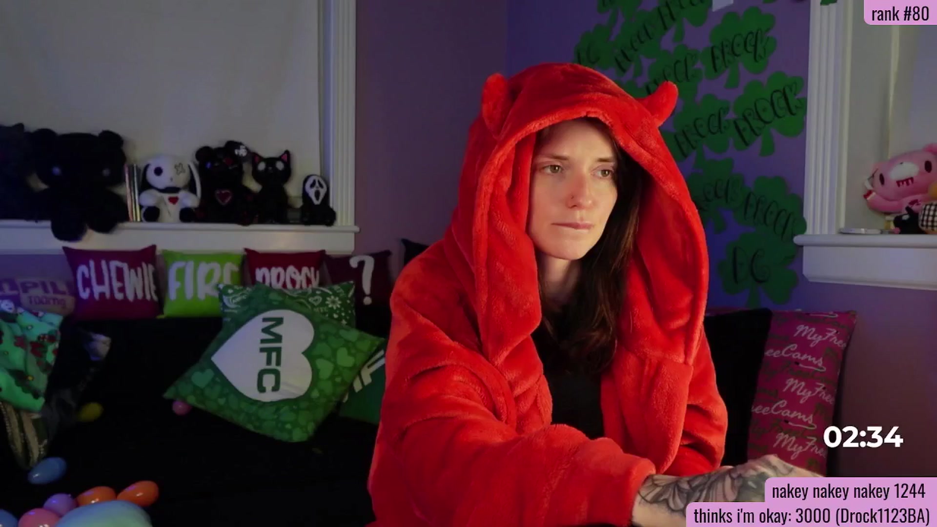 Gallery image thumbnail from DrocksAriel's myfreecams stream on, 04/09/2026, 02:39 image 20 of 20