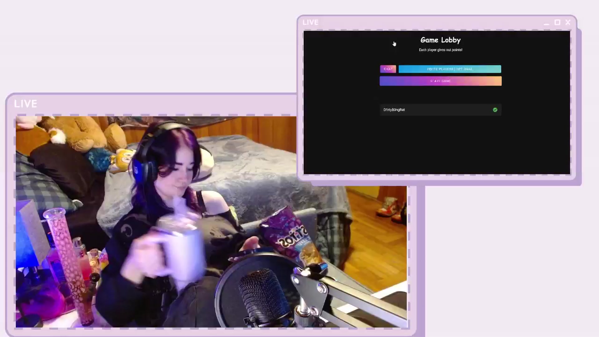 Gallery image thumbnail from Drtybngrat's myfreecams stream on, 05/18/2025, 03:13 image 2 of 20