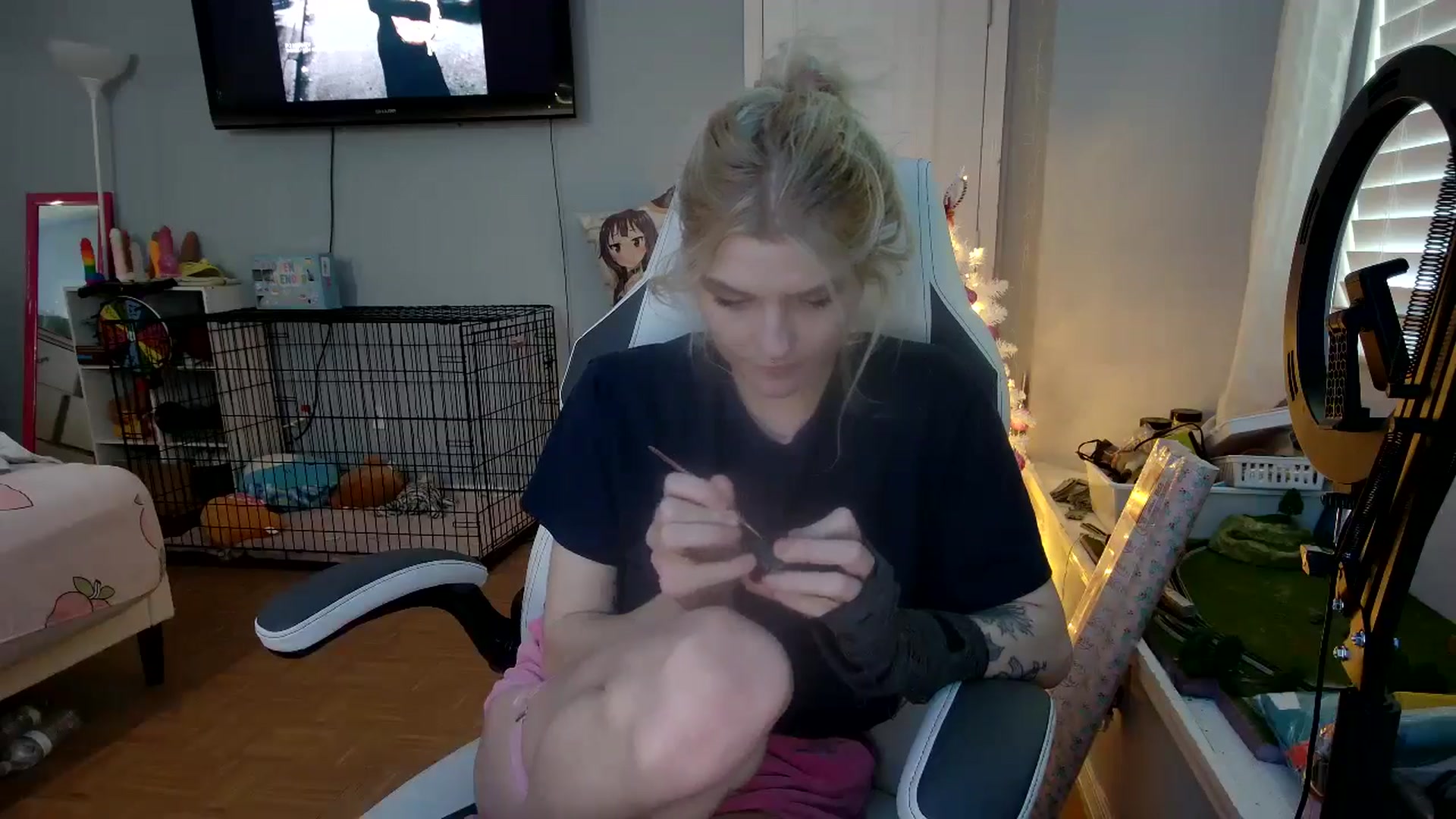 Gallery image thumbnail from DuckChan0's myfreecams stream on, 12/05/2024, 16:39 image 8 of 20