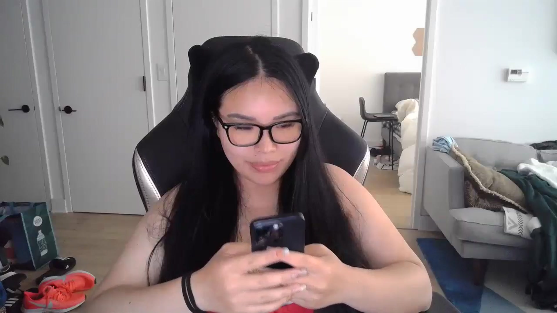 Gallery image thumbnail from DumplingHyuga's myfreecams stream on, 07/02/2024, 19:57 image 9 of 20