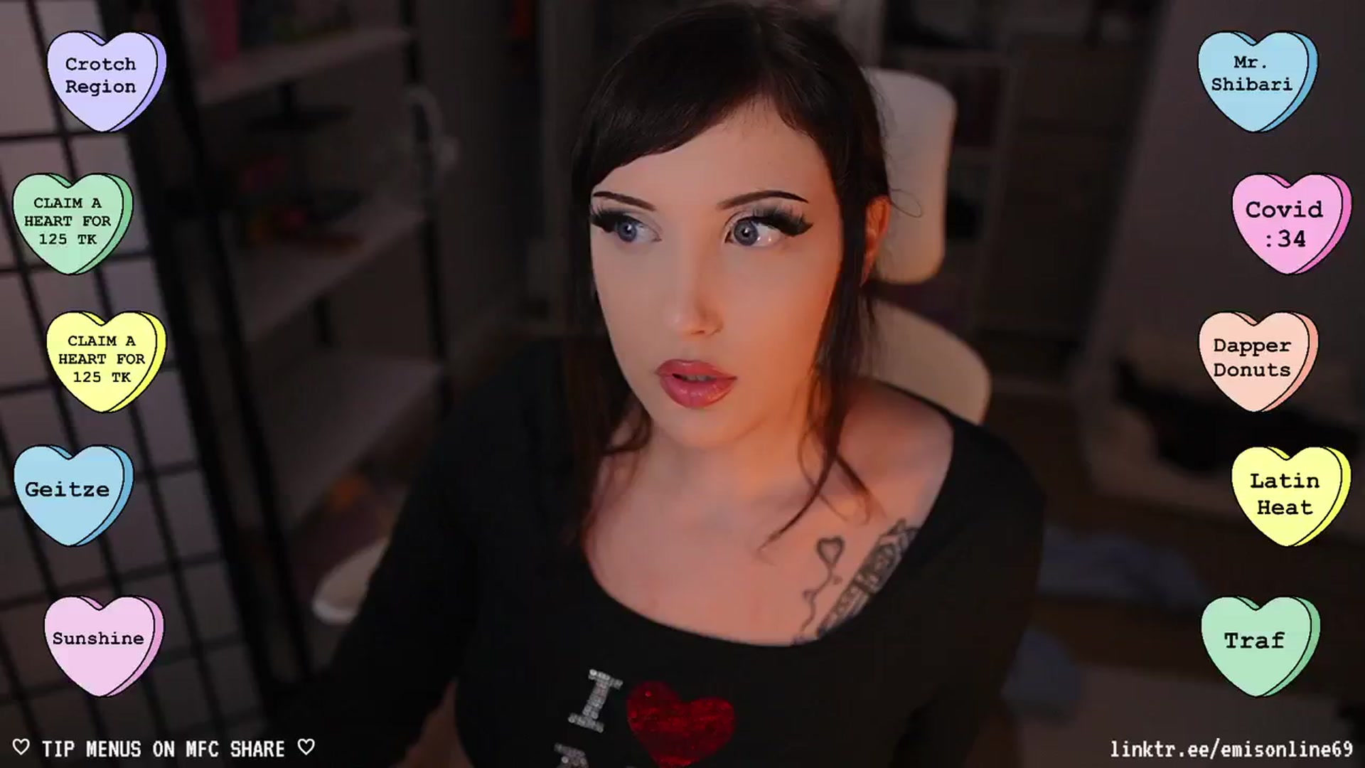Gallery image thumbnail from EMMEL1NE's myfreecams stream on, 02/26/2024, 05:37 image 6 of 20