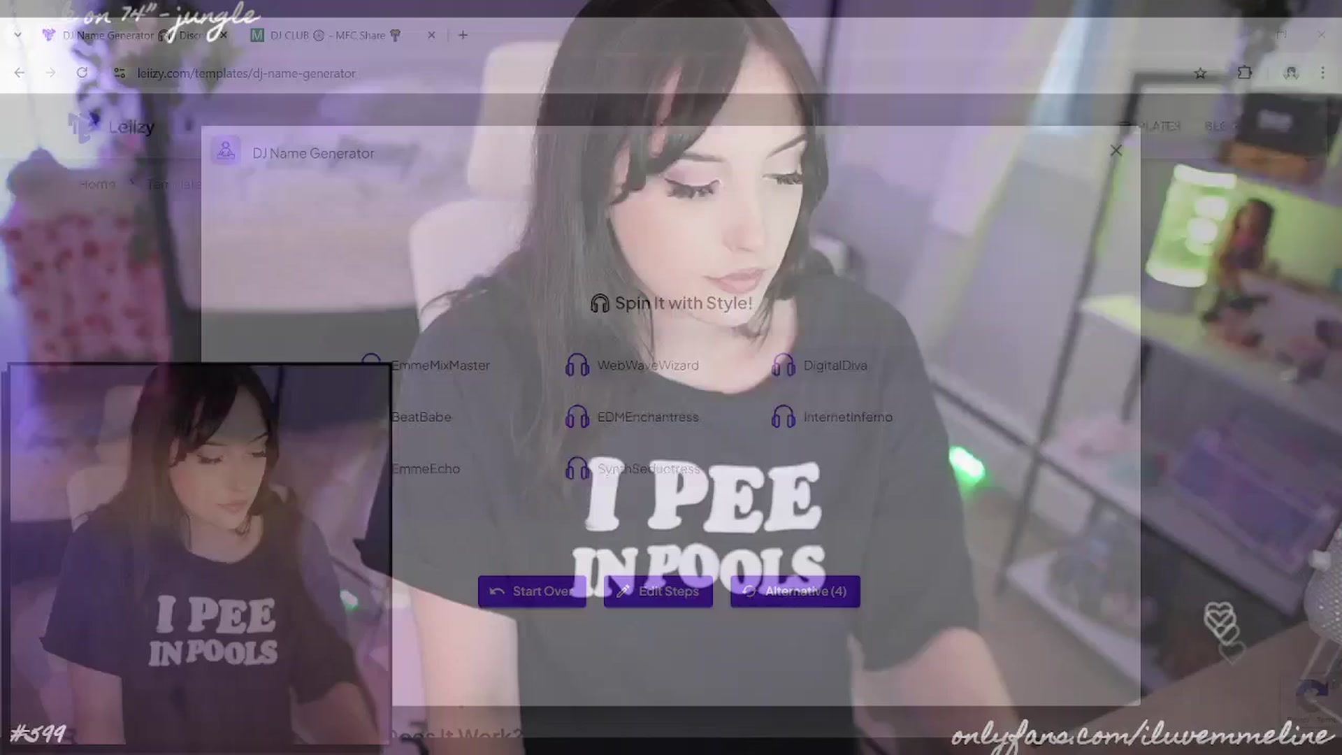 Gallery image thumbnail from EMMEL1NE's myfreecams stream on, 07/30/2024, 04:13 image 15 of 20