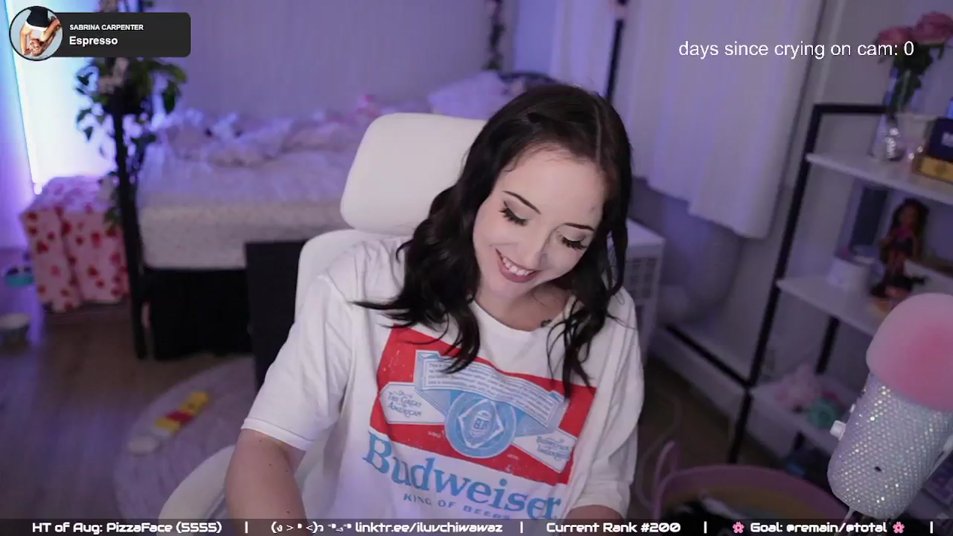 Gallery image thumbnail from EMMEL1NE's myfreecams stream on, 08/09/2024, 04:28 image 6 of 20