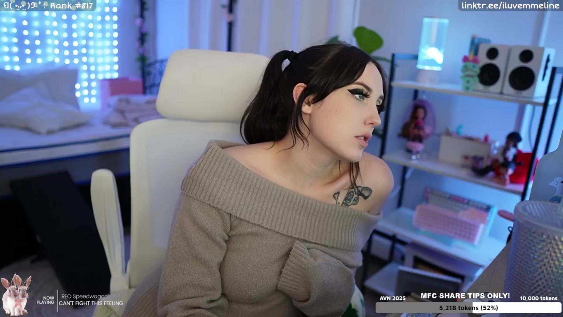 Gallery image thumbnail from EMMEL1NE's myfreecams stream on, 11/03/2024, 07:34 image 6 of 20