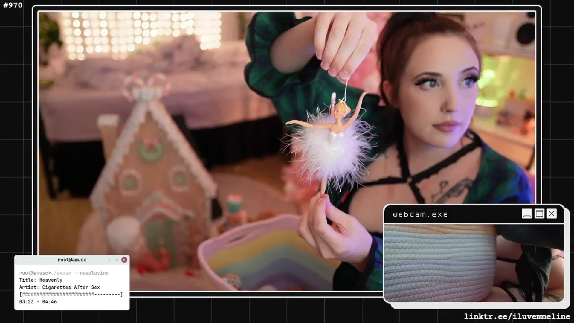 Gallery image thumbnail from EMMEL1NE's myfreecams stream on, 11/10/2024, 03:34 image 19 of 20