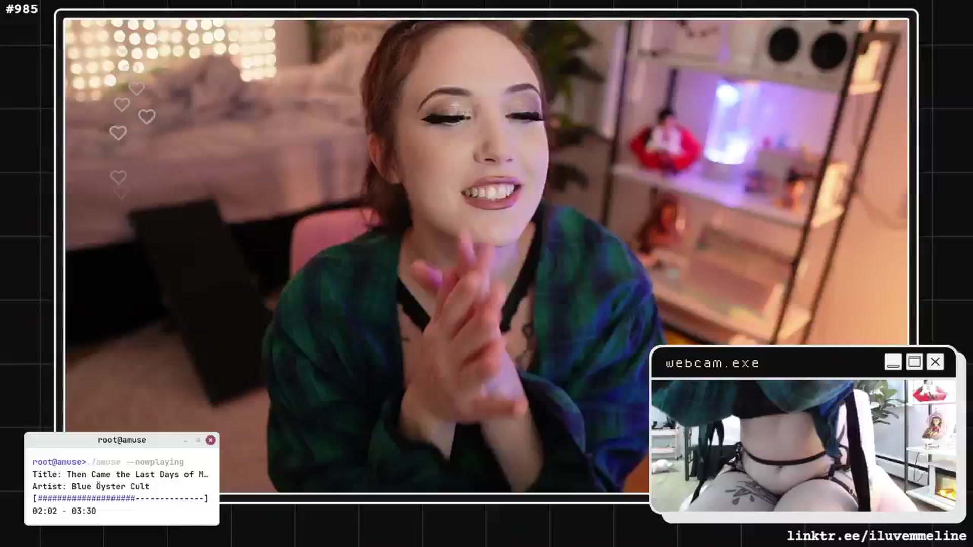 Gallery image thumbnail from EMMEL1NE's myfreecams stream on, 11/10/2024, 03:34 image 4 of 20