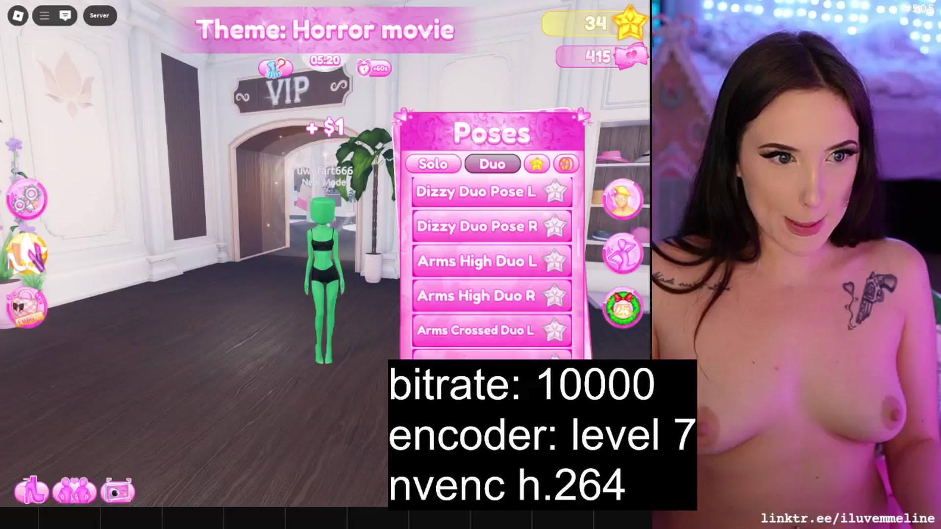 Gallery image thumbnail from EMMEL1NE's myfreecams stream on, 12/19/2024, 07:36 image 7 of 20