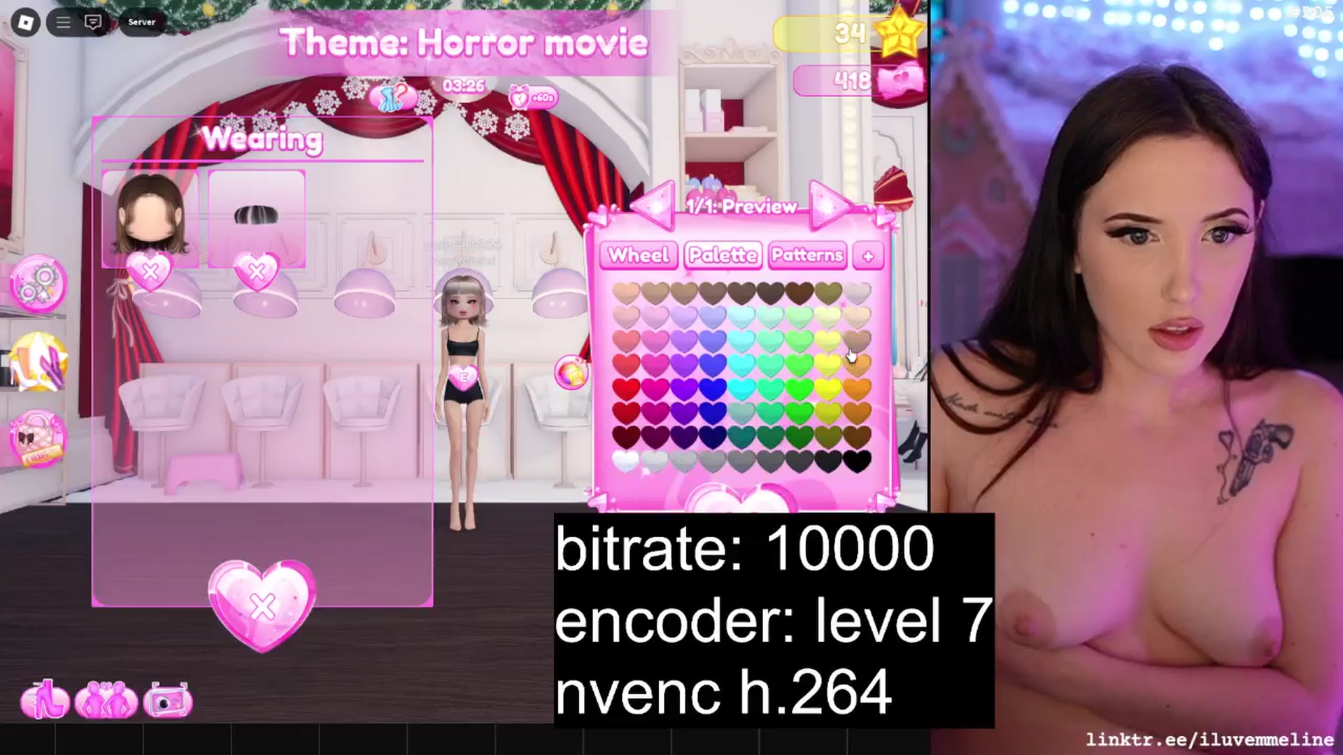Gallery image thumbnail from EMMEL1NE's myfreecams stream on, 12/19/2024, 07:36 image 10 of 20