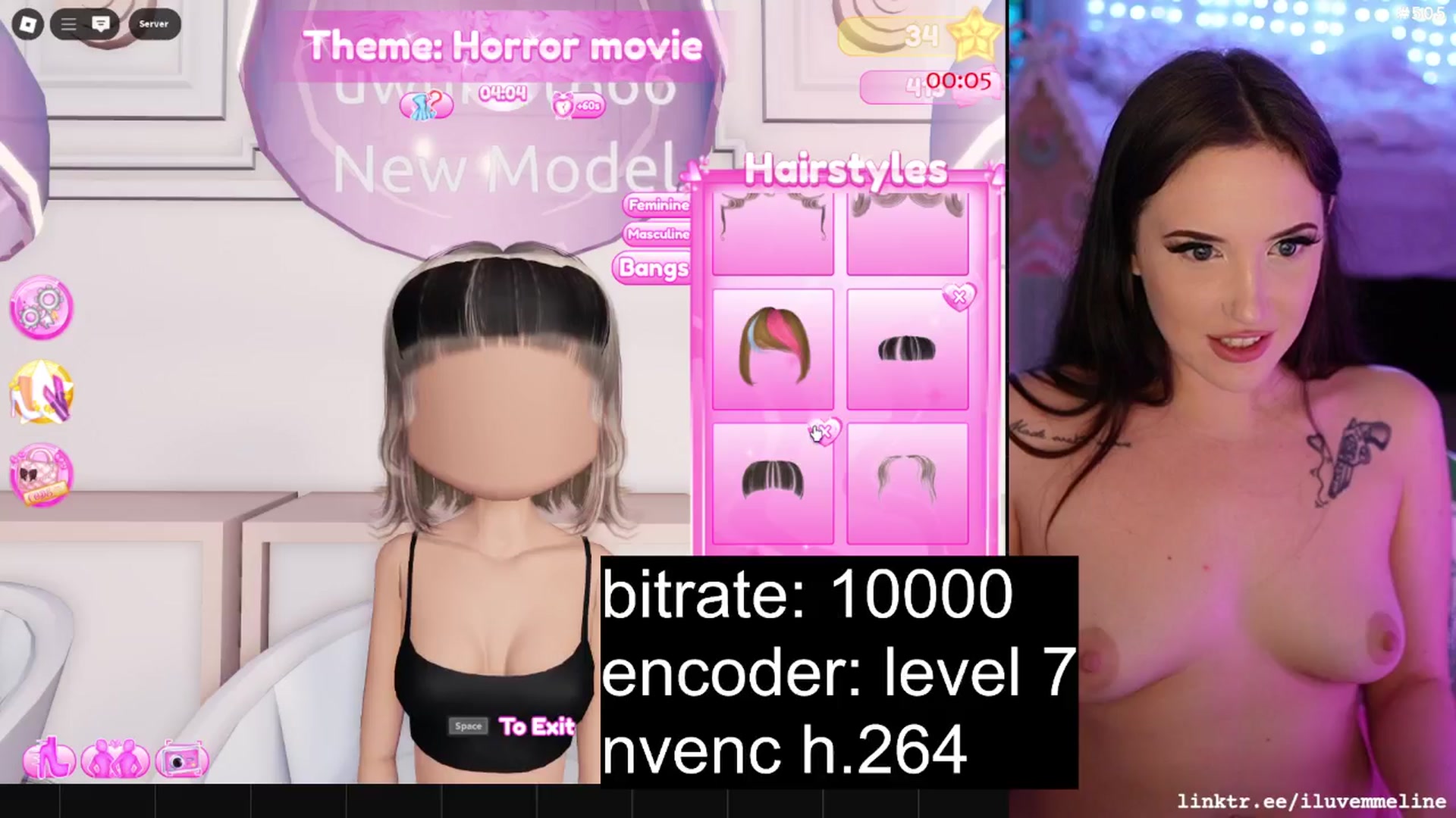 Gallery image thumbnail from EMMEL1NE's myfreecams stream on, 12/19/2024, 07:36 image 9 of 20