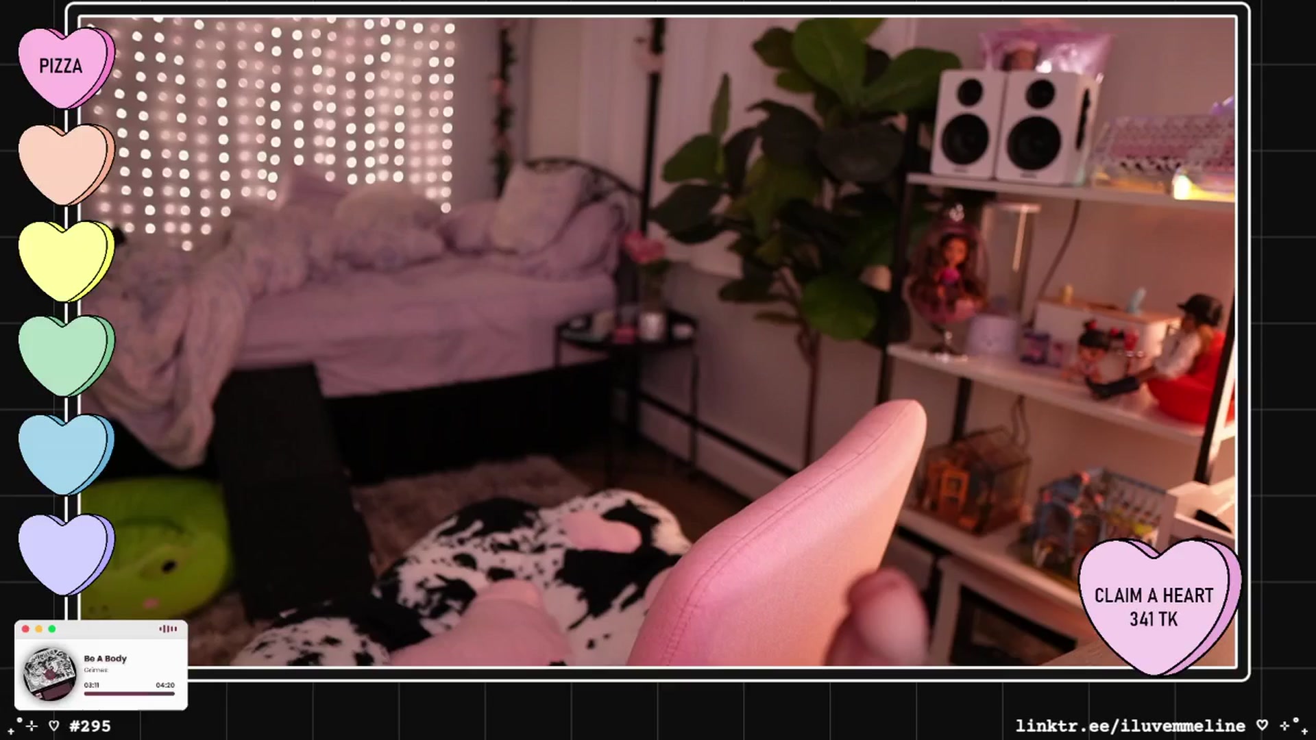 Gallery image thumbnail from EMMEL1NE's myfreecams stream on, 02/04/2025, 05:08 image 1 of 20