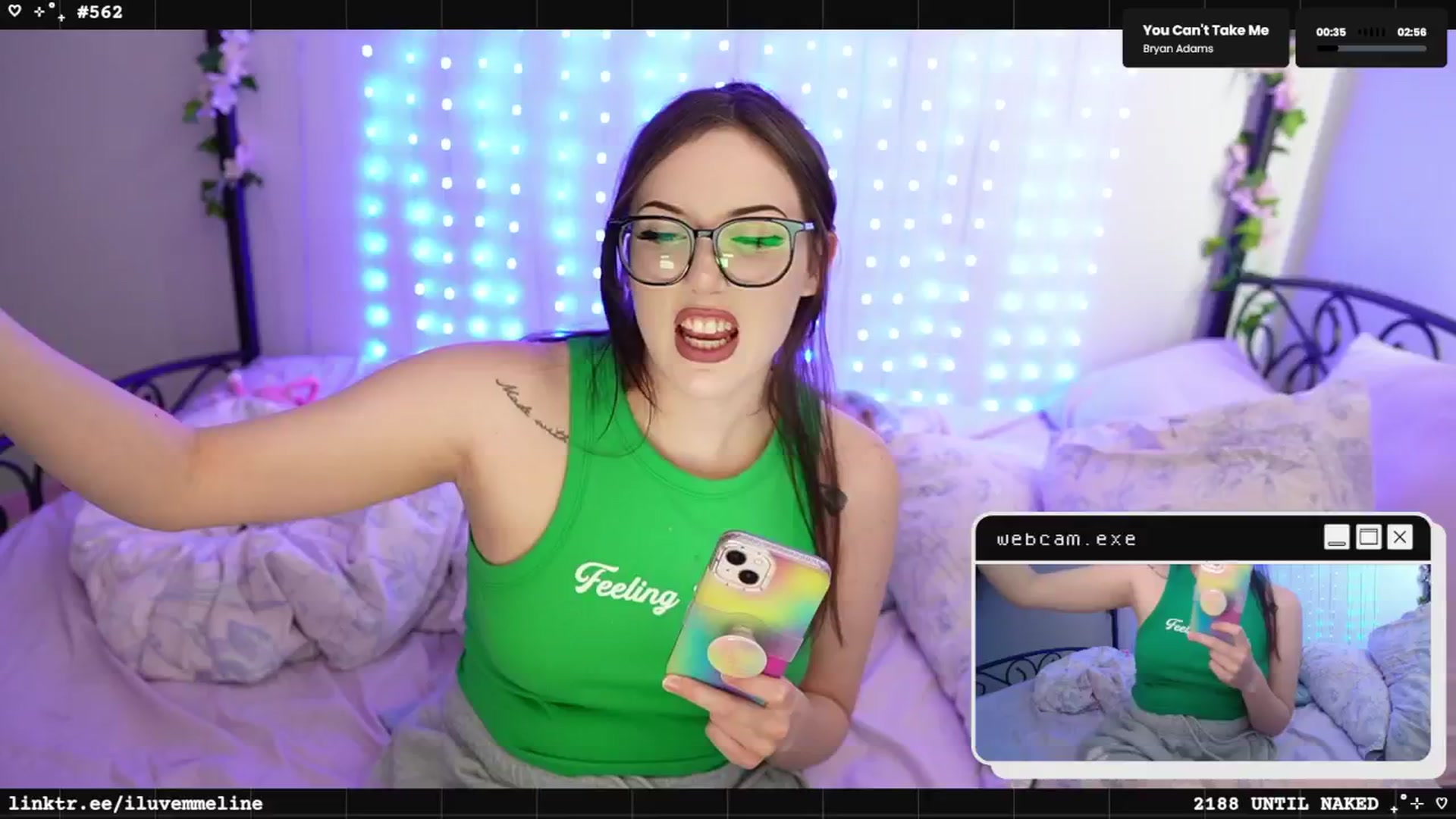 Gallery image thumbnail from EMMEL1NE's myfreecams stream on, 03/05/2025, 23:06 image 5 of 20
