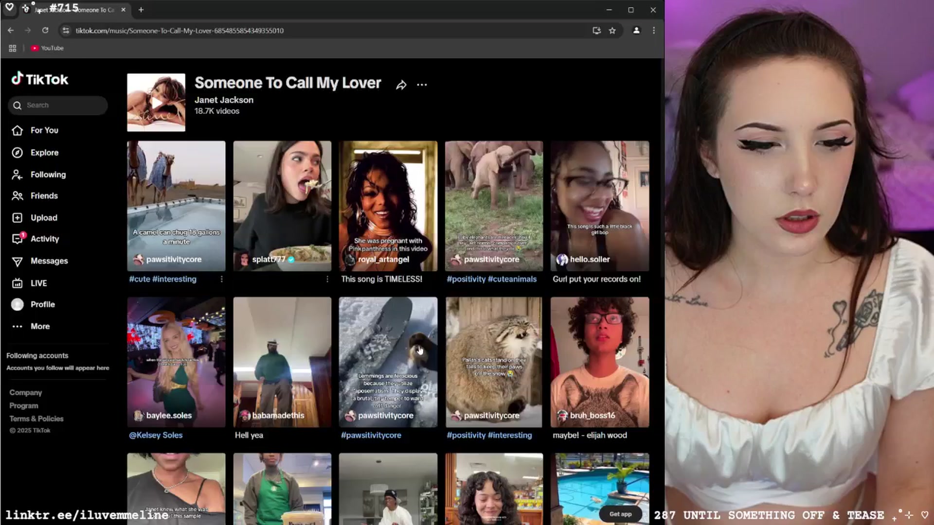 Gallery image thumbnail from EMMEL1NE's myfreecams stream on, 03/17/2025, 05:46 image 10 of 20