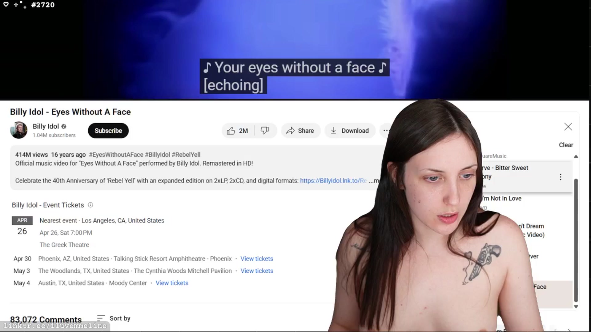 Gallery image thumbnail from EMMEL1NE's myfreecams stream on, 04/10/2025, 08:30 image 3 of 20