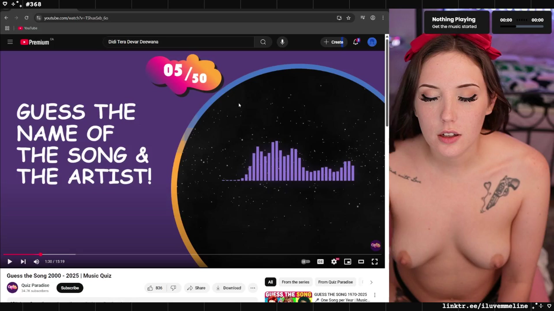 Gallery image thumbnail from EMMEL1NE's myfreecams stream on, 05/11/2025, 08:19 image 1 of 20
