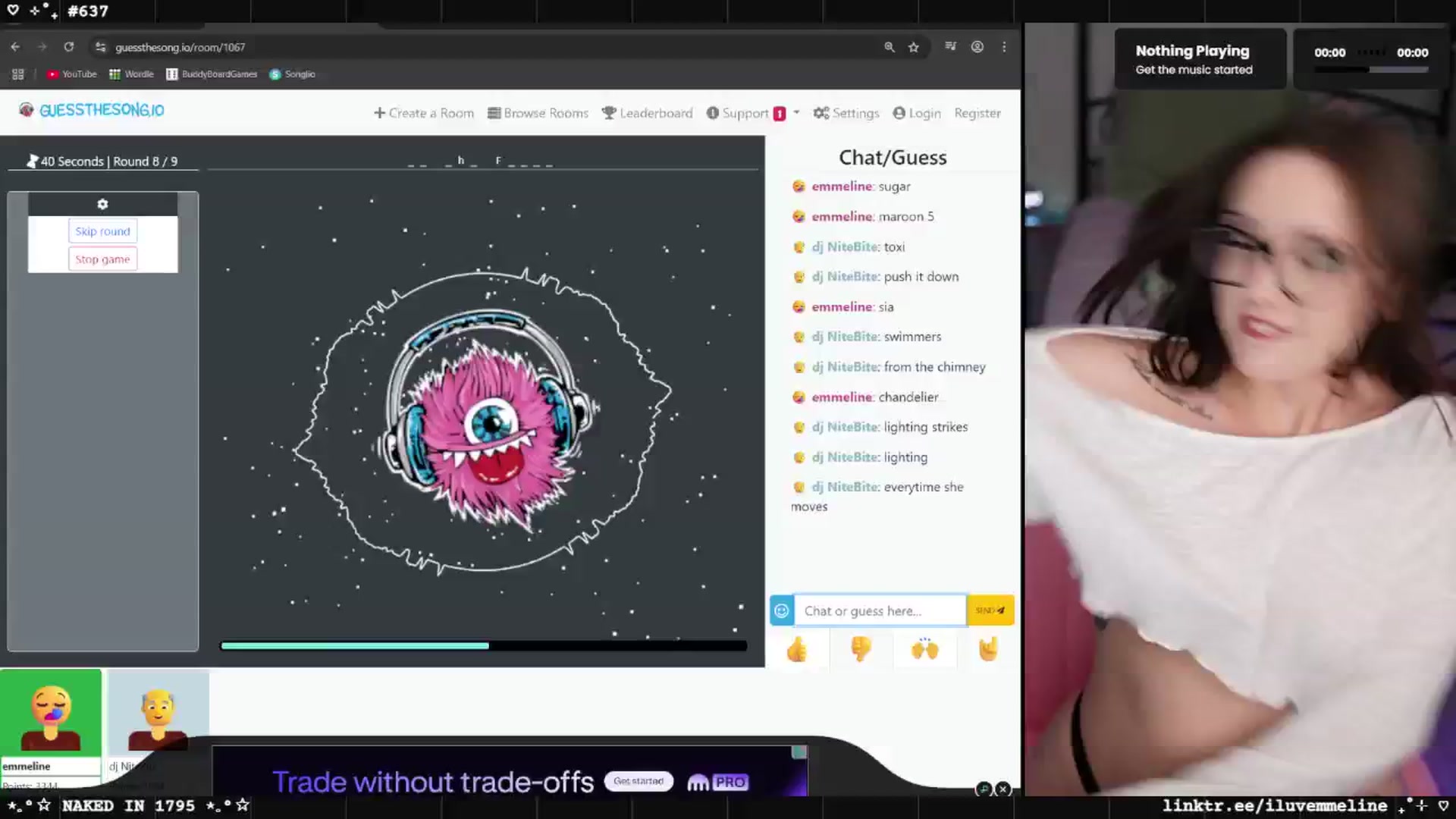 Gallery image thumbnail from EMMEL1NE's myfreecams stream on, 05/29/2025, 07:09 image 18 of 20