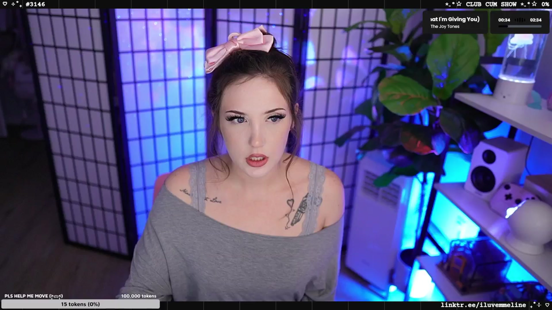 Gallery image thumbnail from EMMEL1NE's myfreecams stream on, 06/02/2025, 05:43 image 6 of 20