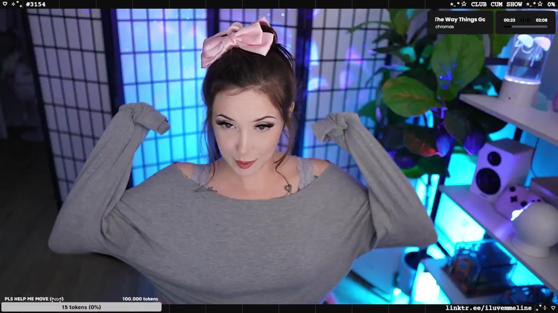 Gallery image thumbnail from EMMEL1NE's myfreecams stream on, 06/02/2025, 05:43 image 10 of 20
