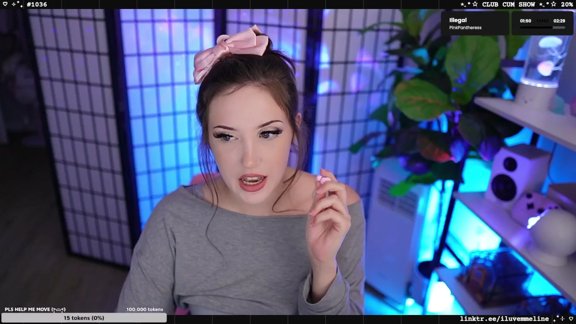 Gallery image thumbnail from EMMEL1NE's myfreecams stream on, 06/02/2025, 05:43 image 19 of 20