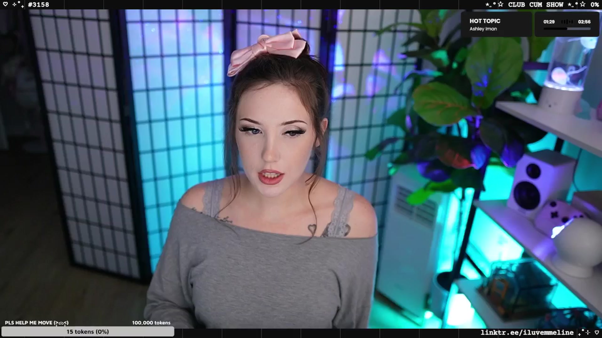 Gallery image thumbnail from EMMEL1NE's myfreecams stream on, 06/02/2025, 05:43 image 12 of 20