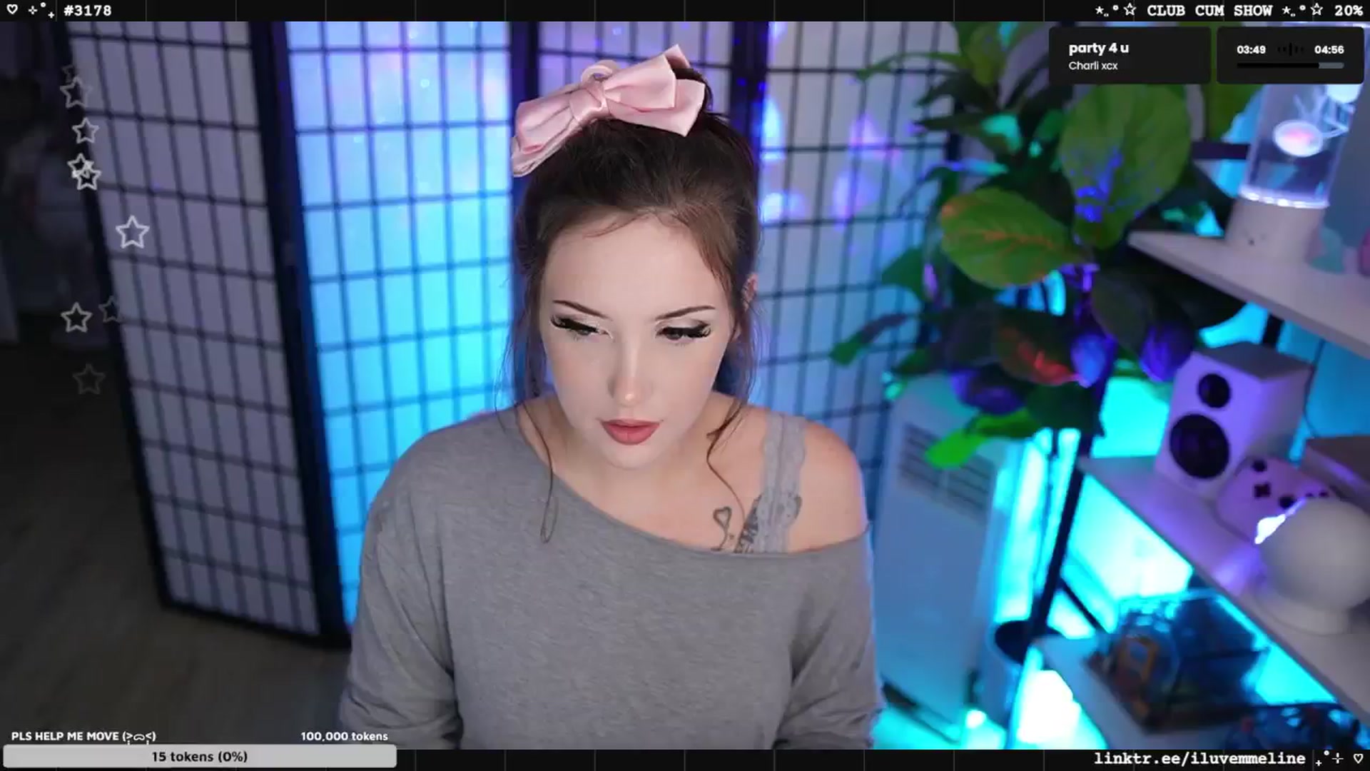 Gallery image thumbnail from EMMEL1NE's myfreecams stream on, 06/02/2025, 05:43 image 17 of 20