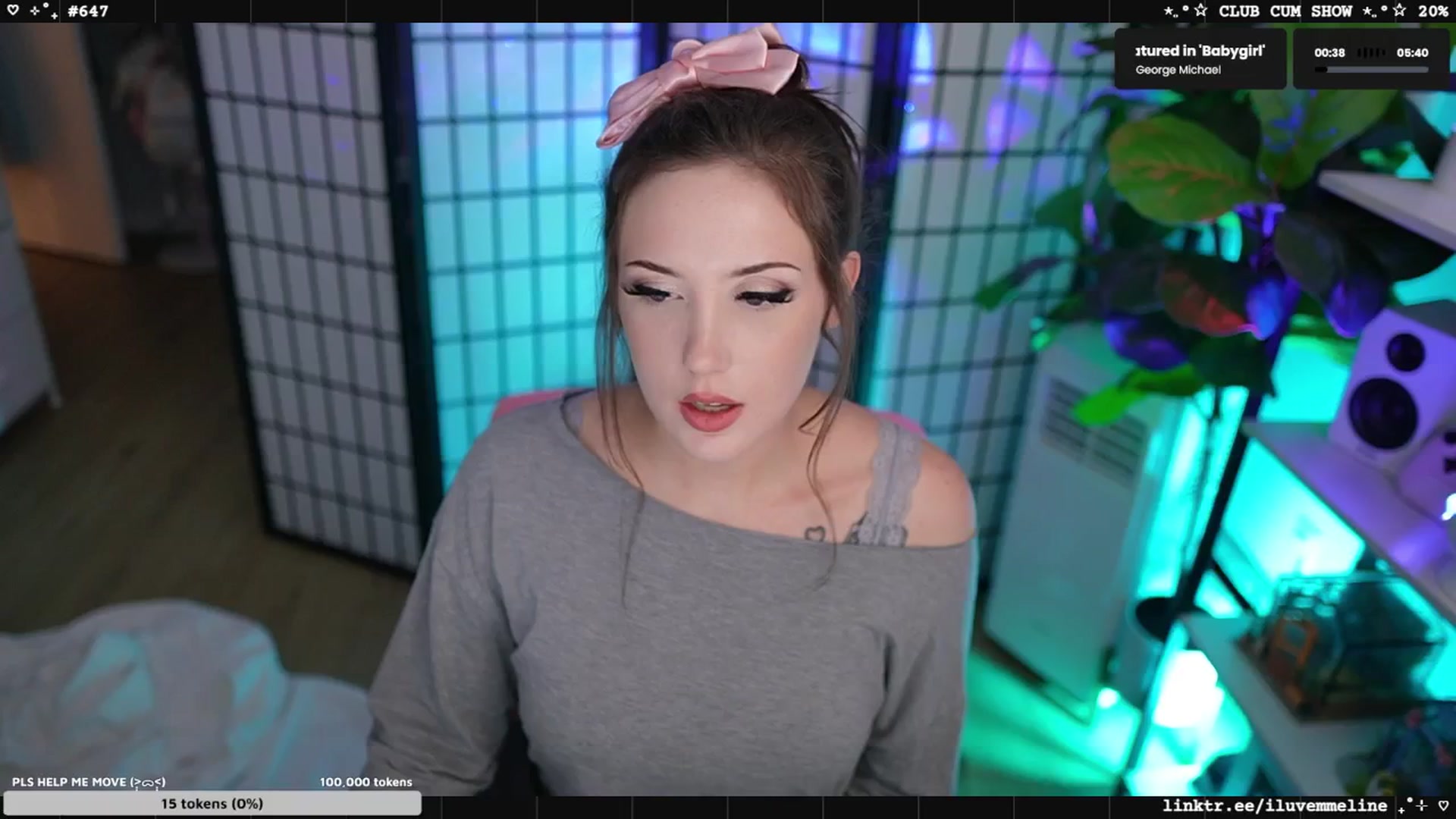 Gallery image thumbnail from EMMEL1NE's myfreecams stream on, 06/02/2025, 09:08 image 4 of 20