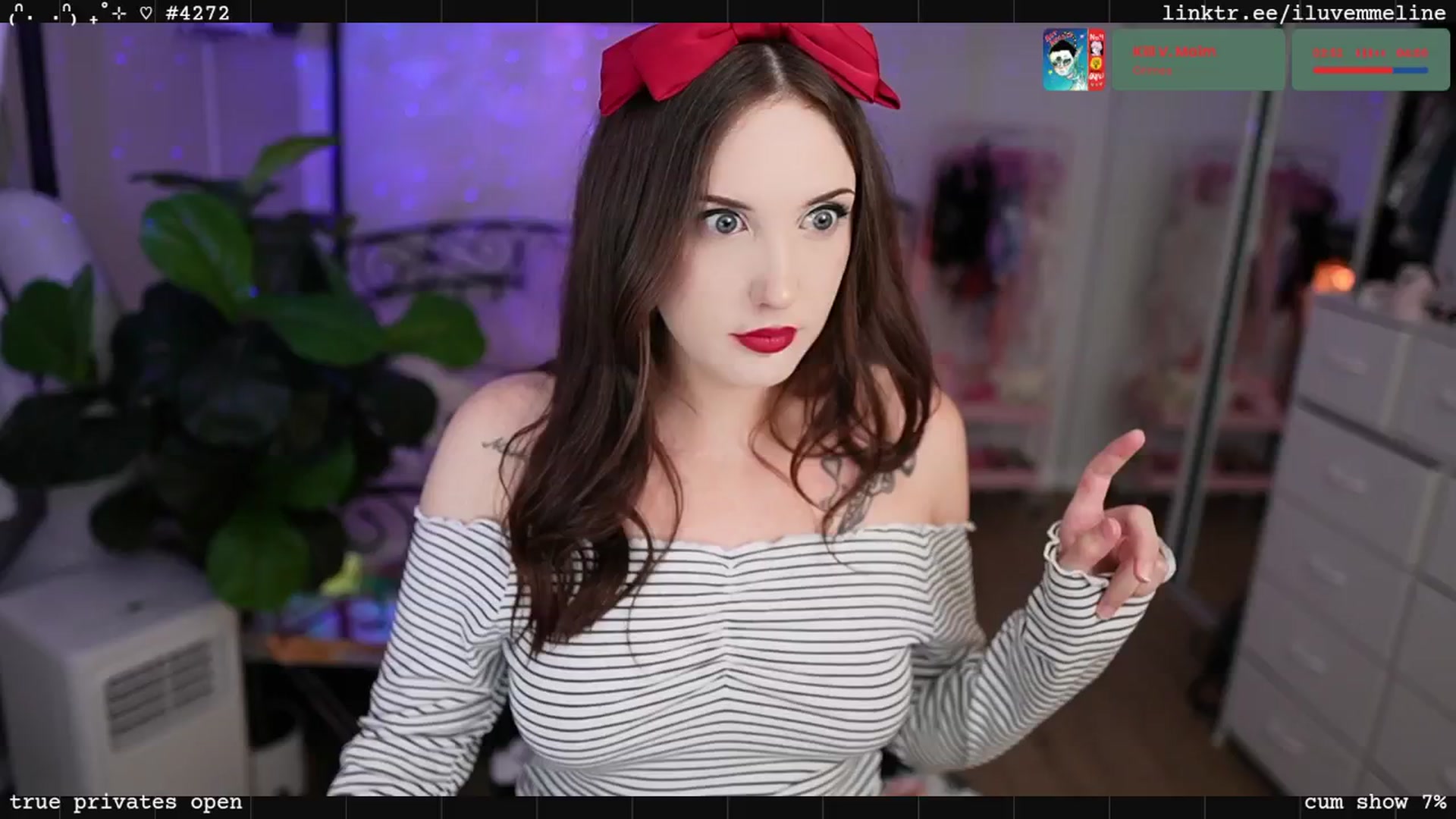 Gallery image thumbnail from EMMEL1NE's myfreecams stream on, 09/04/2025, 04:21 image 19 of 20