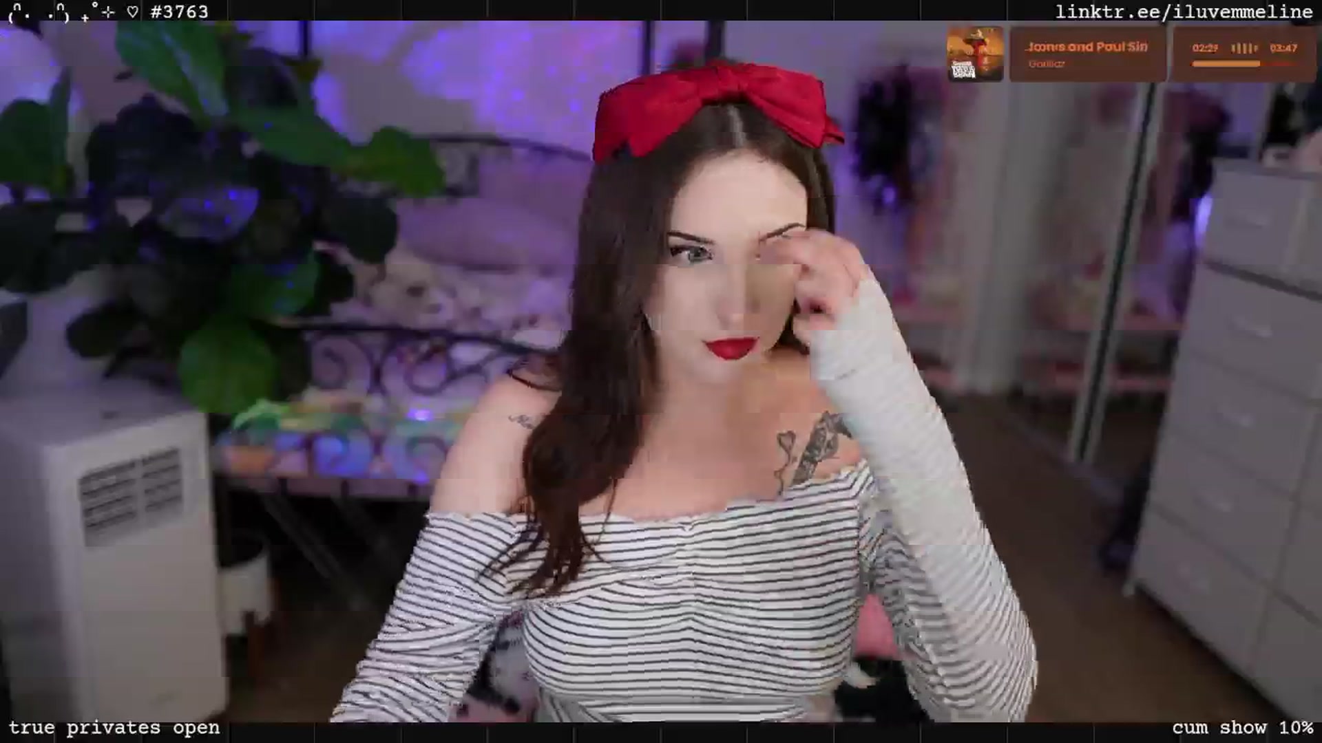 Gallery image thumbnail from EMMEL1NE's myfreecams stream on, 09/04/2025, 04:59 image 11 of 20