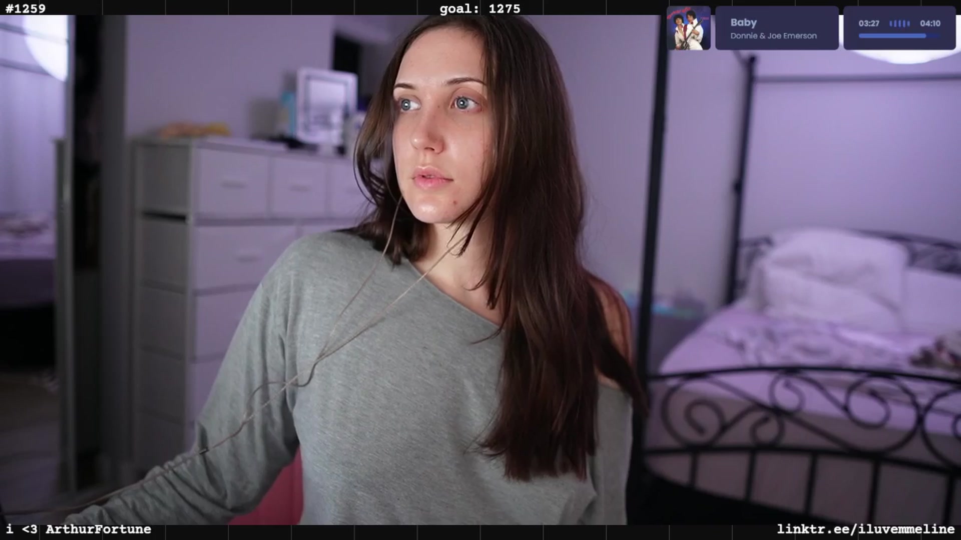 Gallery image thumbnail from EMMEL1NE's myfreecams stream on, 09/18/2025, 03:19 image 9 of 20